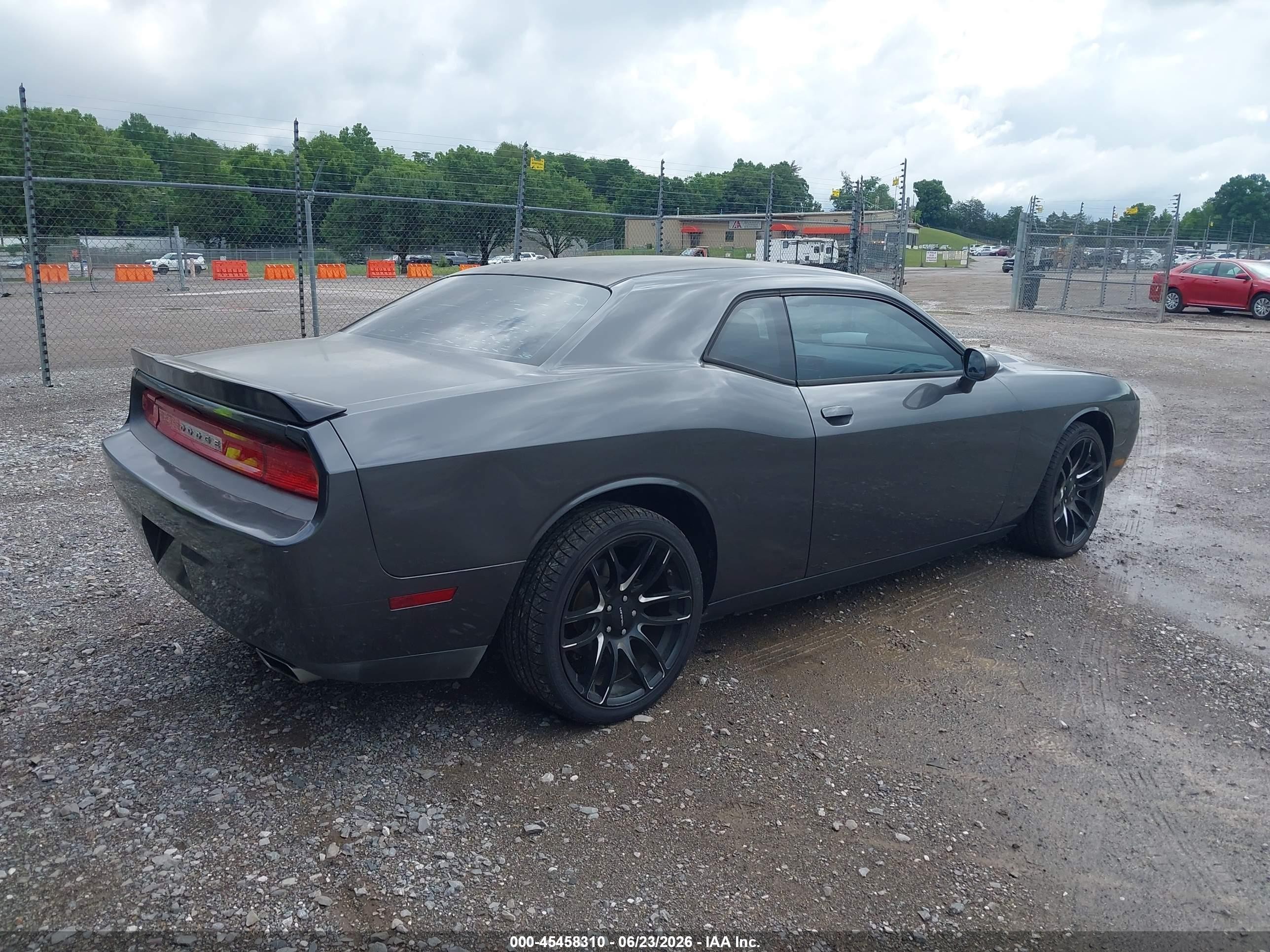 2013 Dodge Challenger Sxt Gray vin: 2C3CDYAG3DH592897