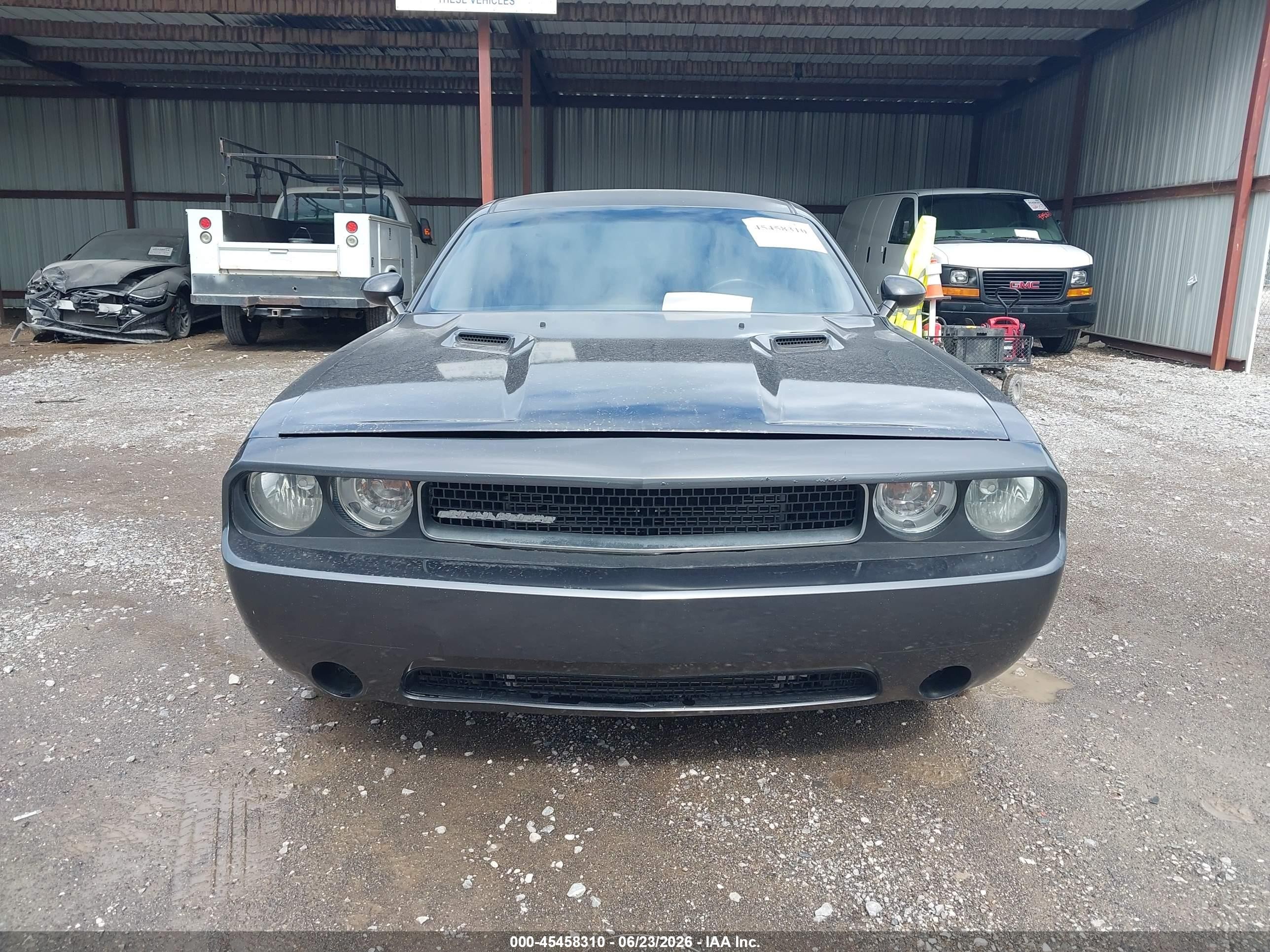 2013 Dodge Challenger Sxt Gray vin: 2C3CDYAG3DH592897
