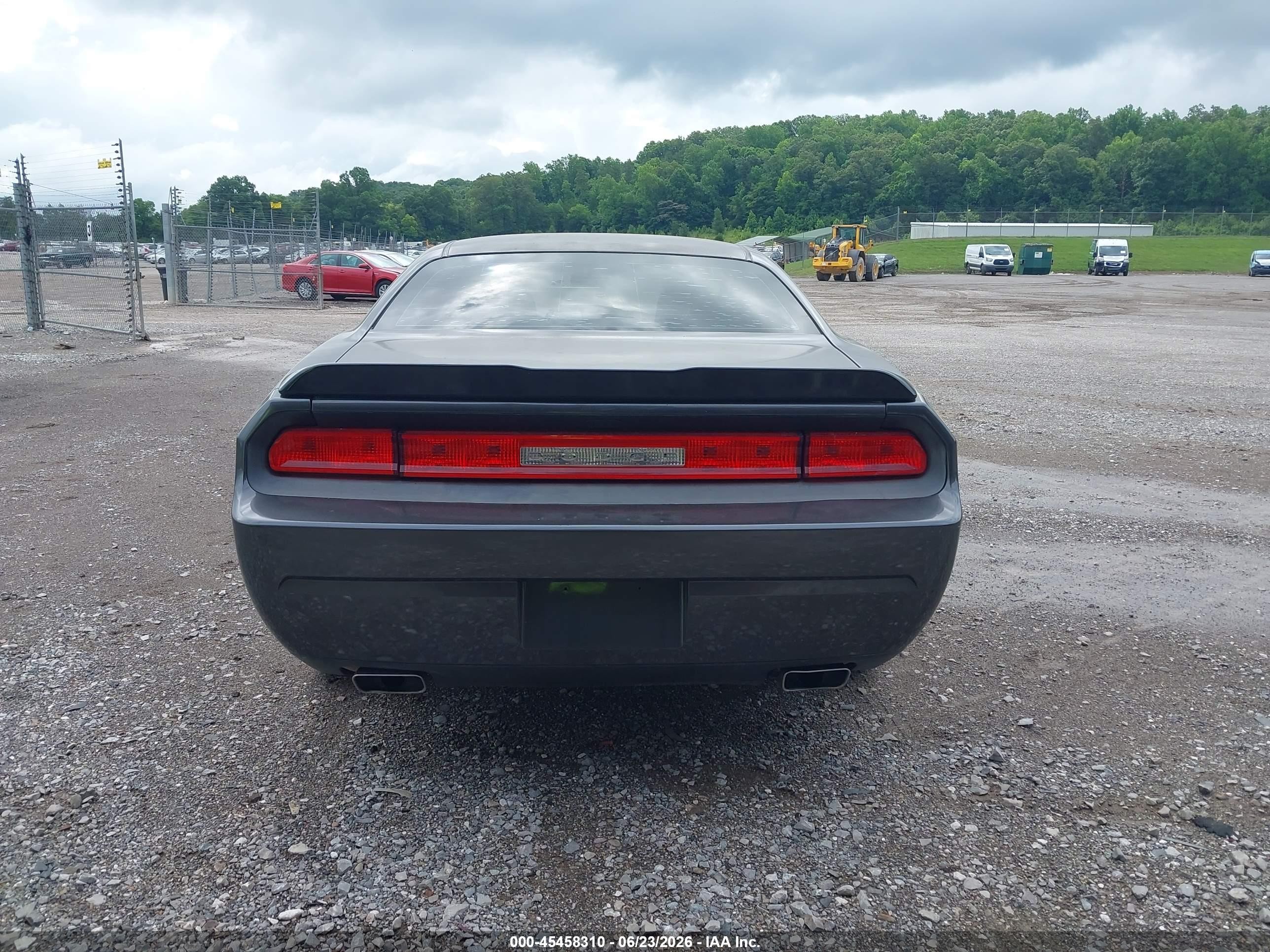 2013 Dodge Challenger Sxt Gray vin: 2C3CDYAG3DH592897