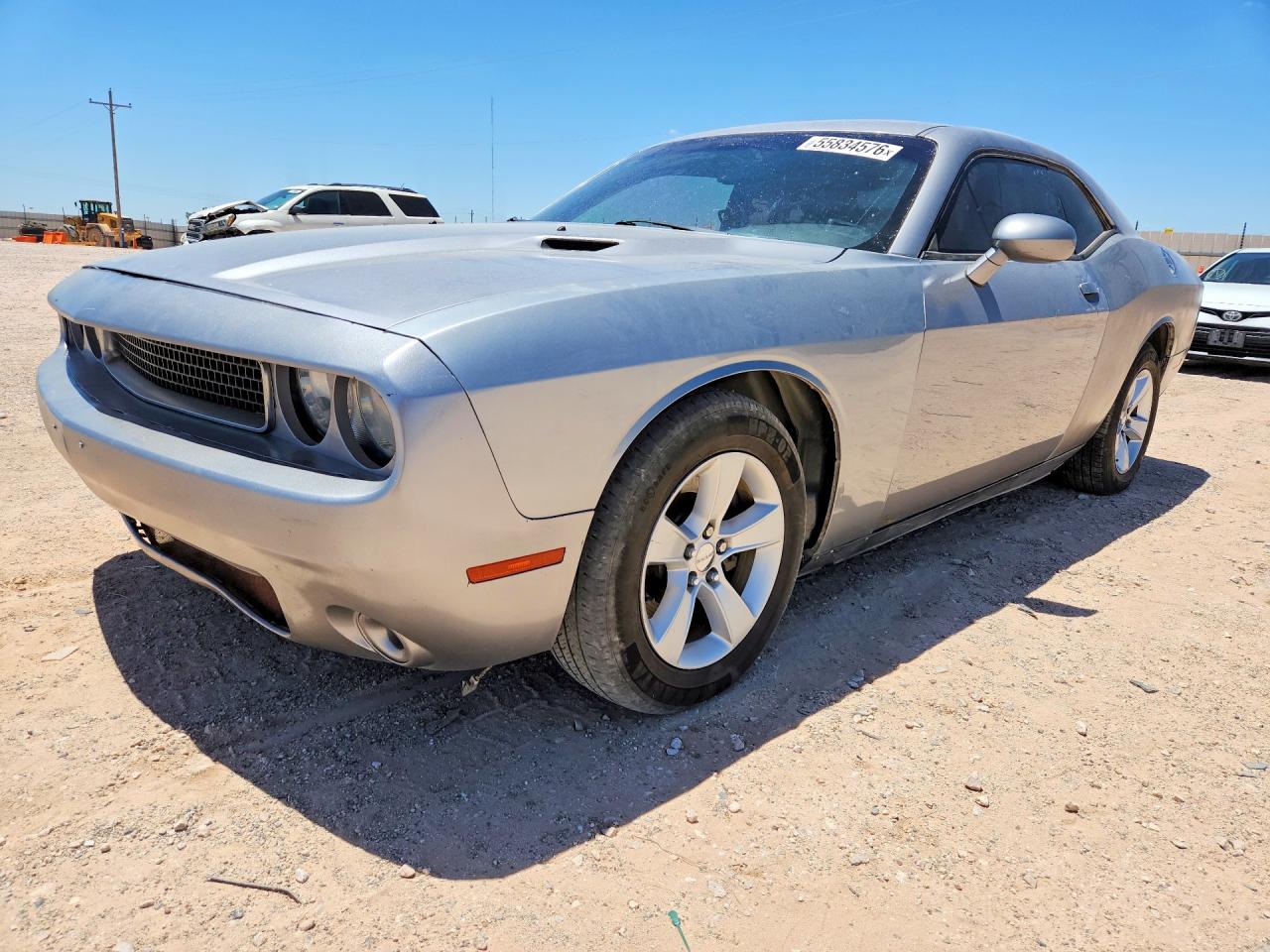 2013 Dodge Challenger Sxt Серебряный vin: 2C3CDYAG3DH632783