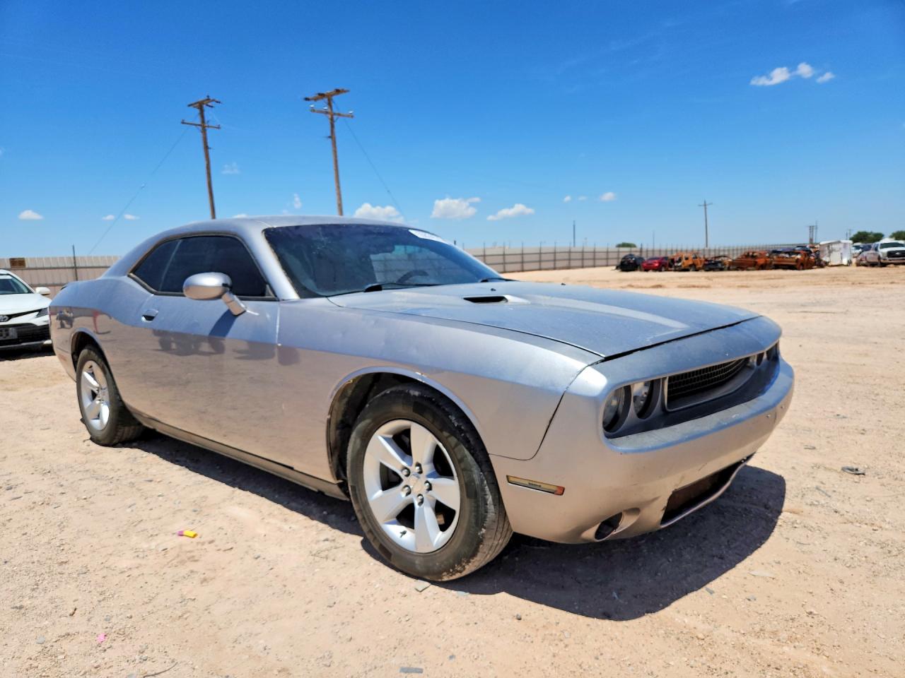 2013 Dodge Challenger Sxt Silver vin: 2C3CDYAG3DH632783