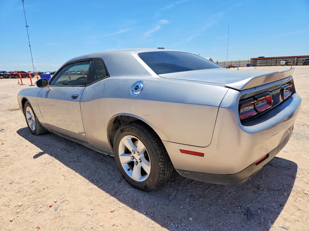 2013 Dodge Challenger Sxt Silver vin: 2C3CDYAG3DH632783