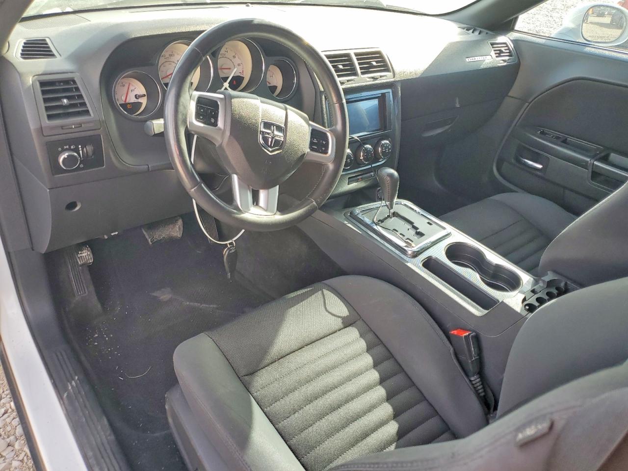 2013 Dodge Challenger Sxt White vin: 2C3CDYAG3DH646098