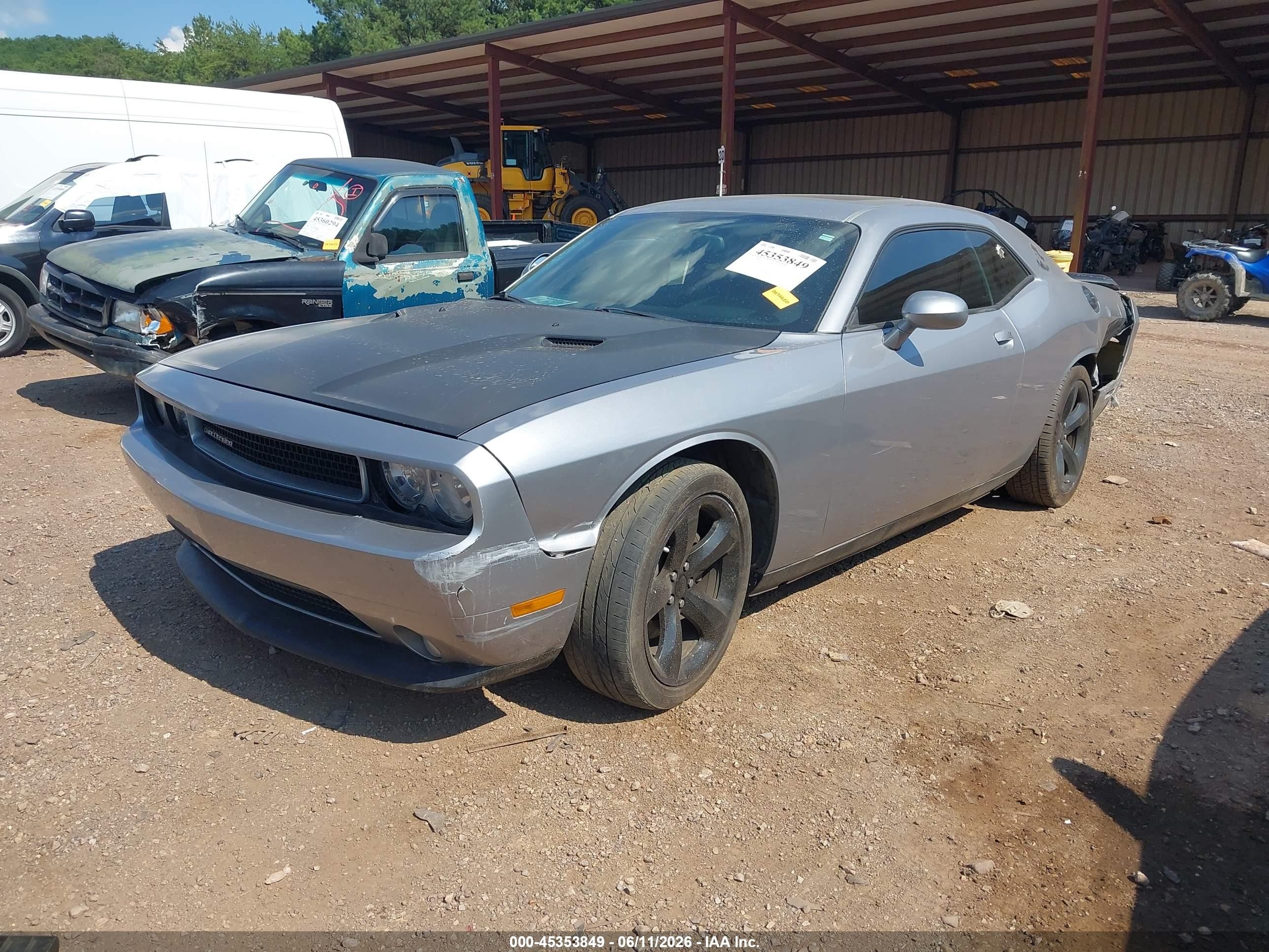 2013 Dodge Challenger Sxt Plus Silver vin: 2C3CDYAG3DH650751