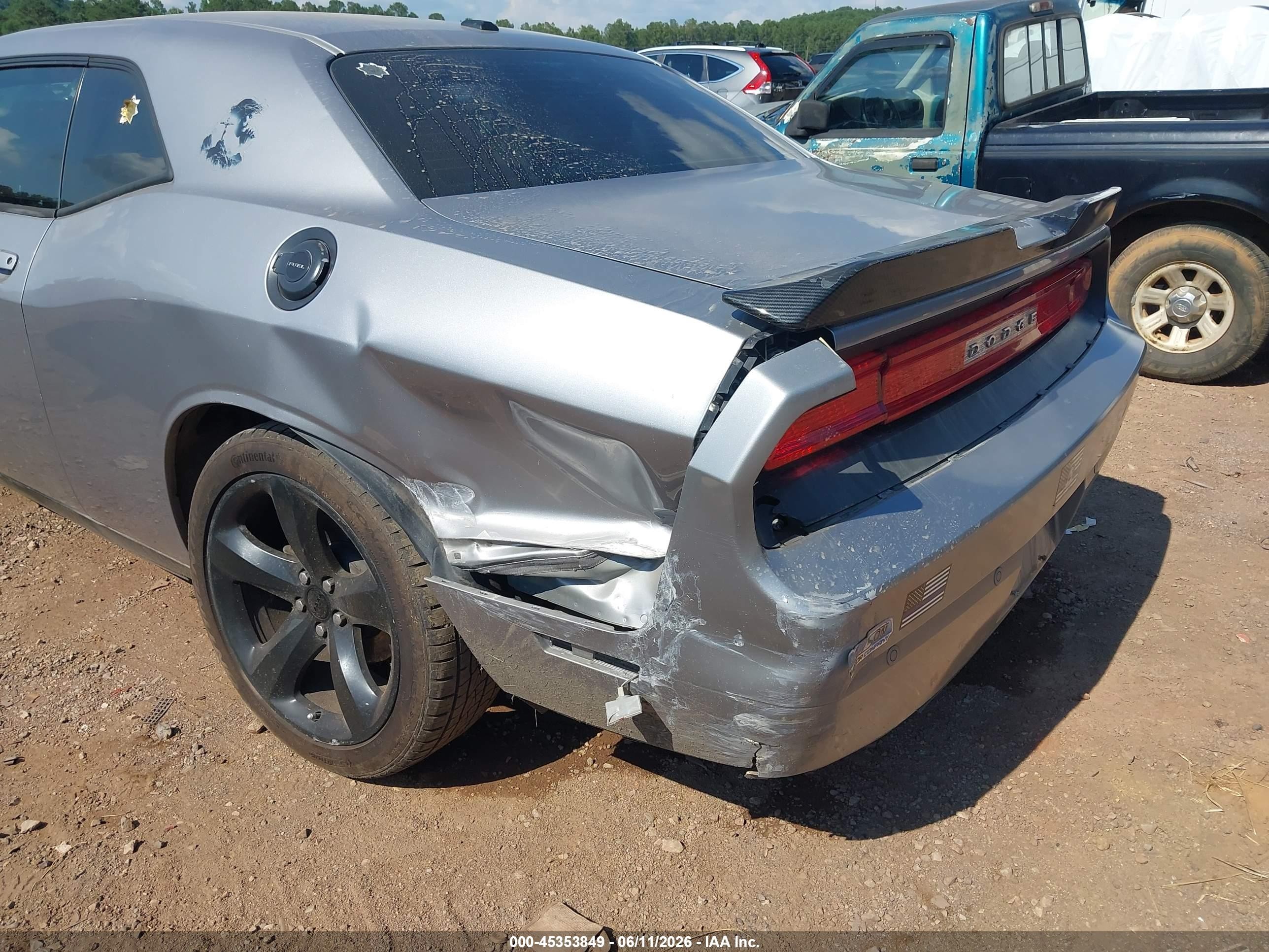2013 Dodge Challenger Sxt Plus Silver vin: 2C3CDYAG3DH650751