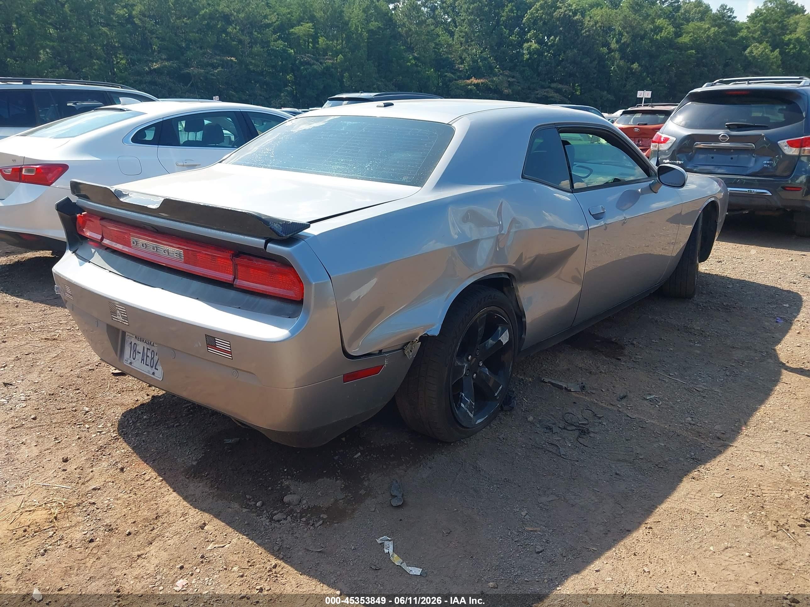 2013 Dodge Challenger Sxt Plus Silver vin: 2C3CDYAG3DH650751