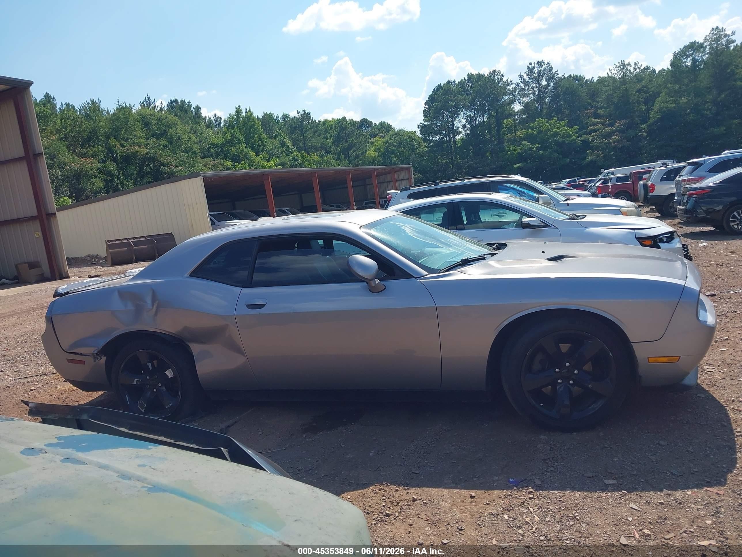 2013 Dodge Challenger Sxt Plus Silver vin: 2C3CDYAG3DH650751