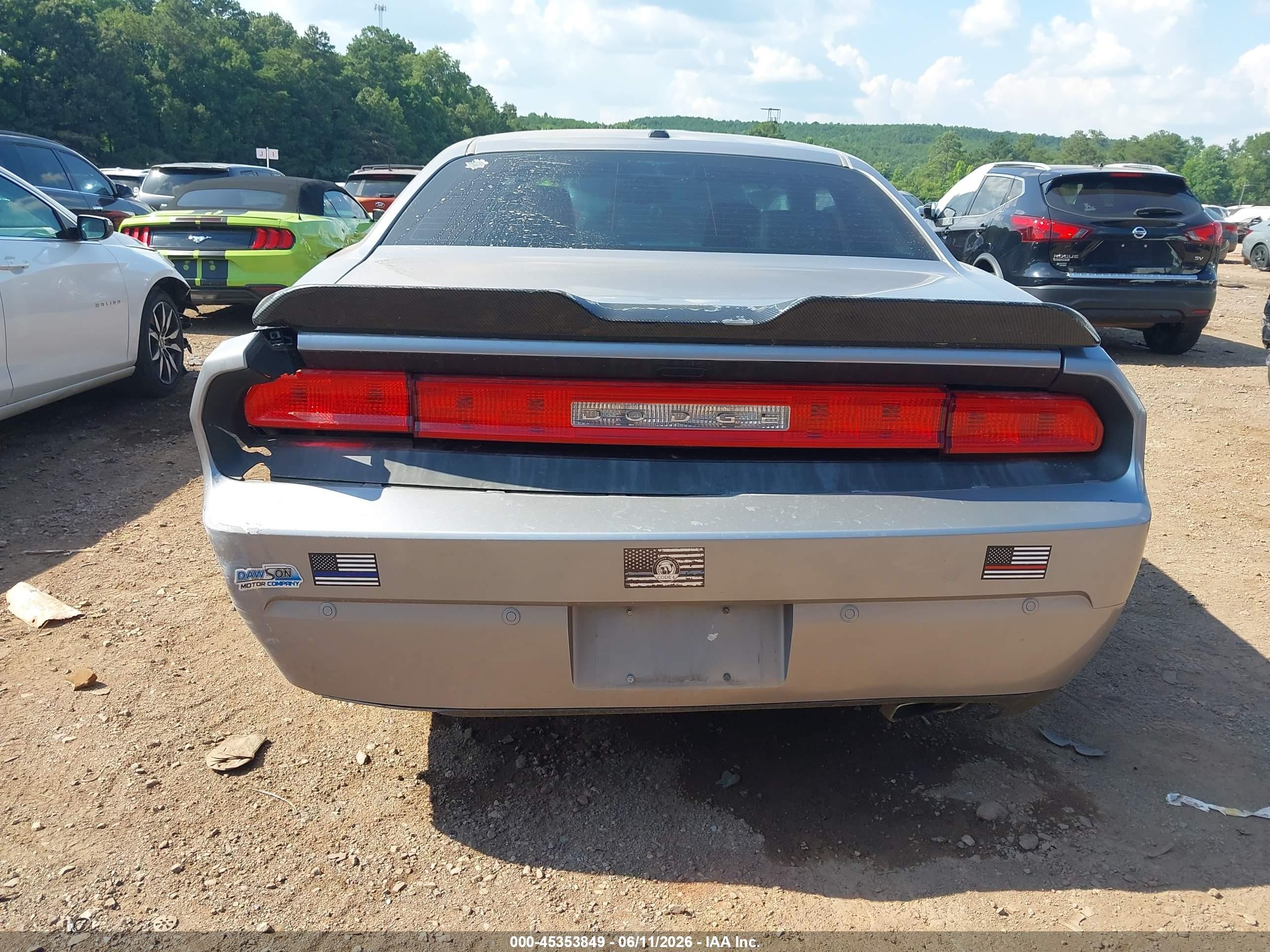 2013 Dodge Challenger Sxt Plus Silver vin: 2C3CDYAG3DH650751