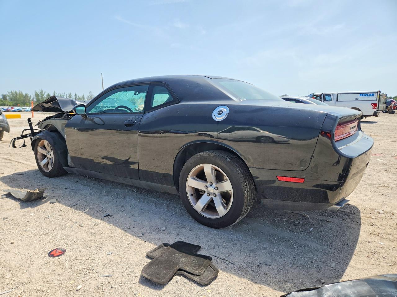 2013 Dodge Challenger Sxt Black vin: 2C3CDYAG3DH669882