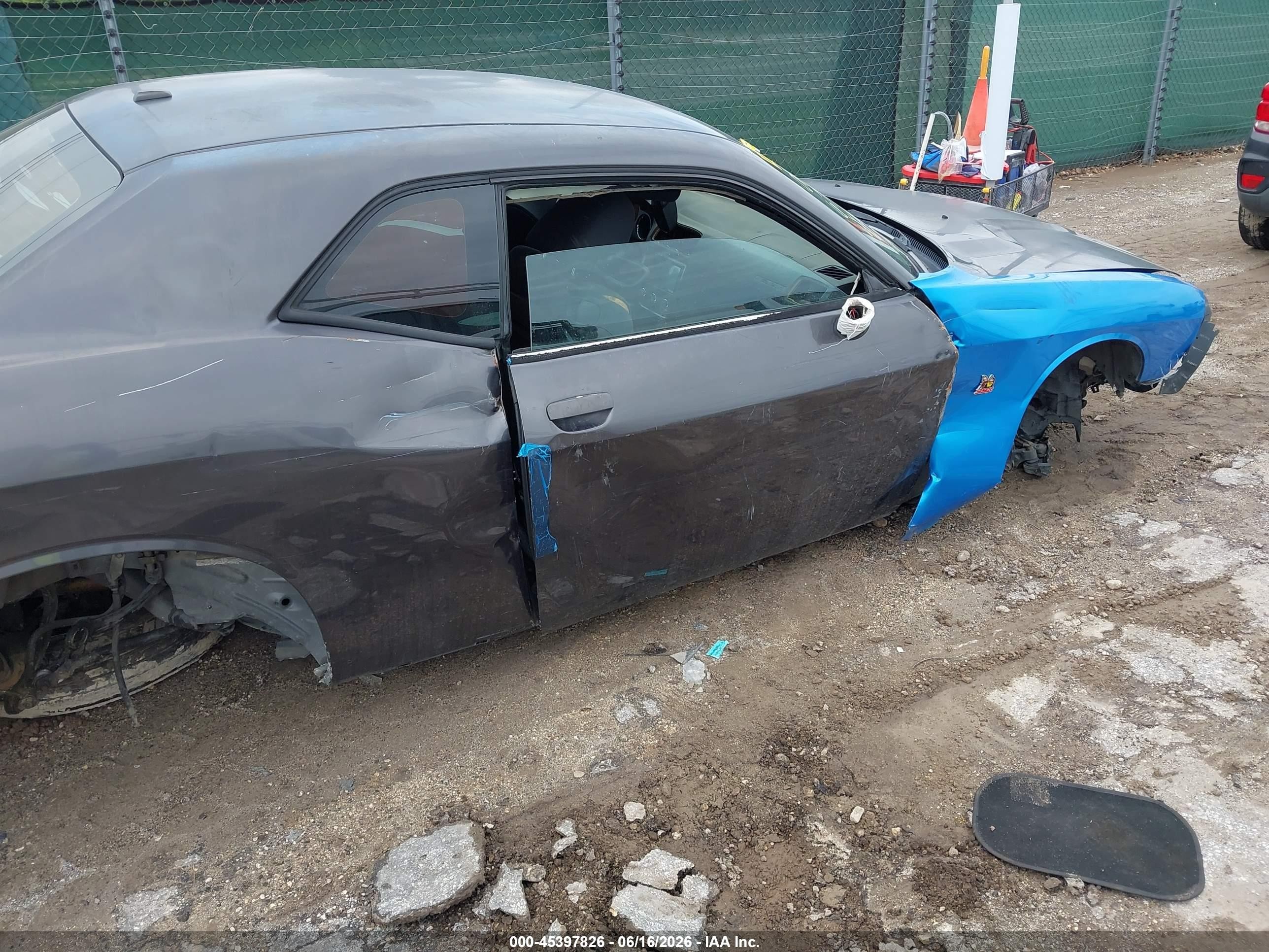 2013 Dodge Challenger Sxt Gray vin: 2C3CDYAG3DH679280