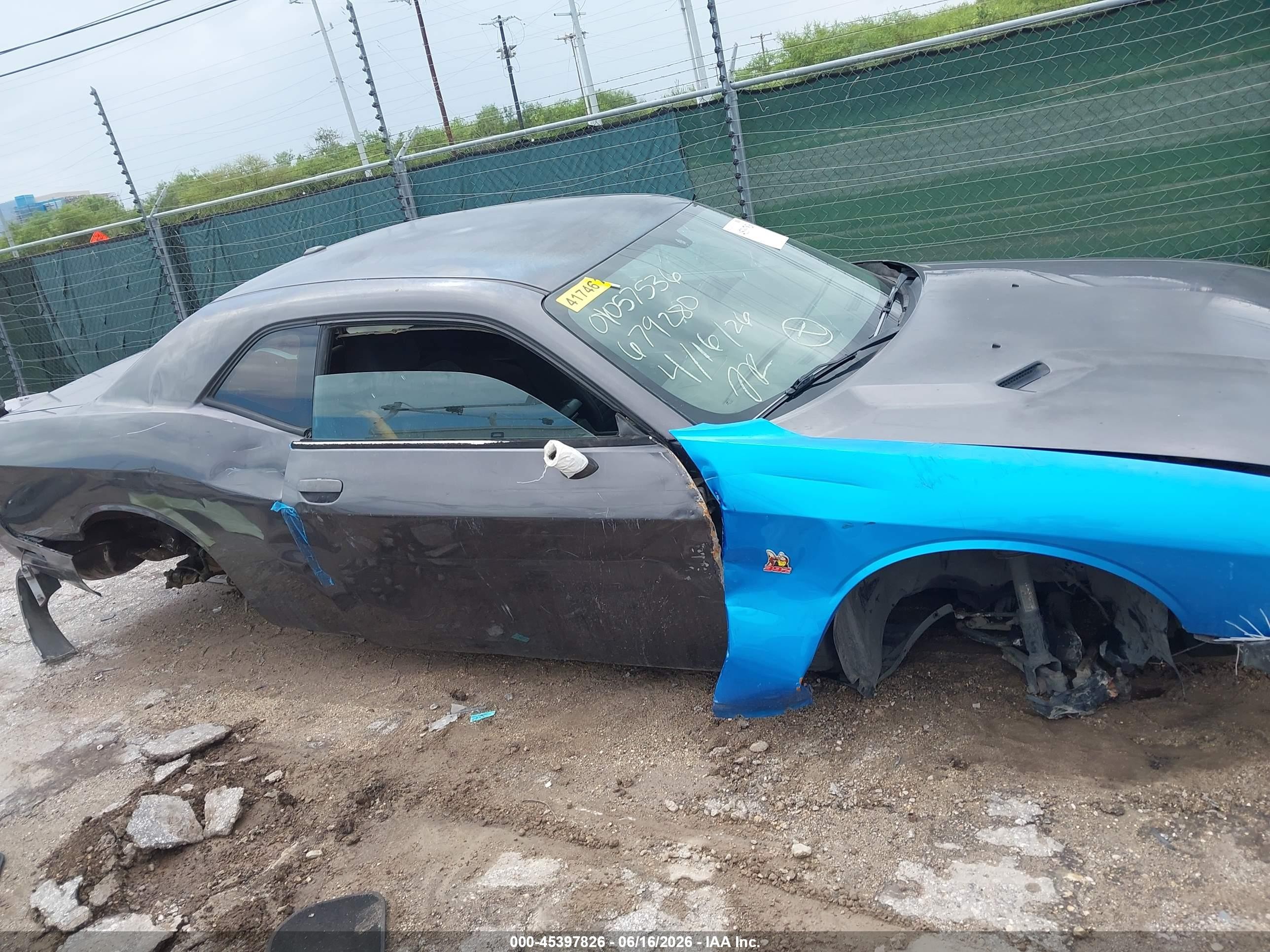 2013 Dodge Challenger Sxt Gray vin: 2C3CDYAG3DH679280