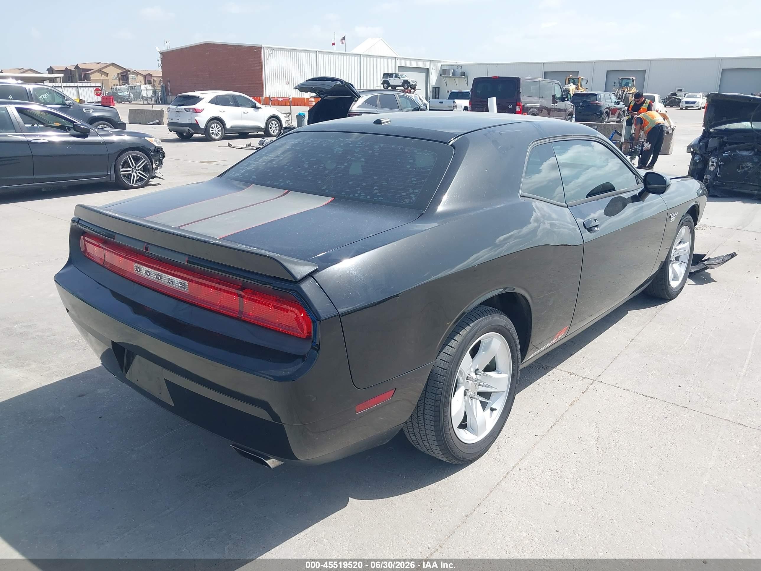 2013 Dodge Challenger Sxt Black vin: 2C3CDYAG3DH684351