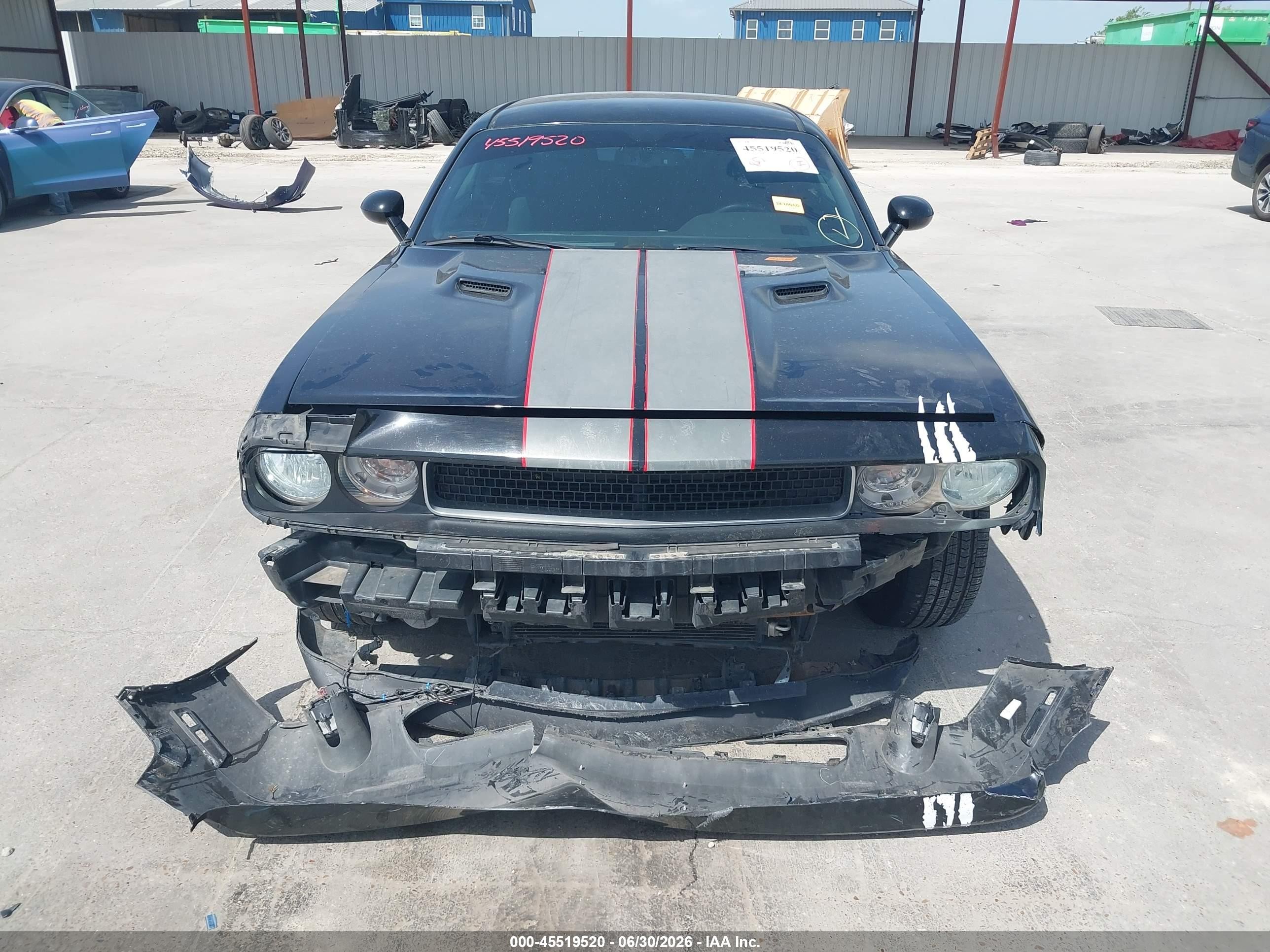 2013 Dodge Challenger Sxt Black vin: 2C3CDYAG3DH684351