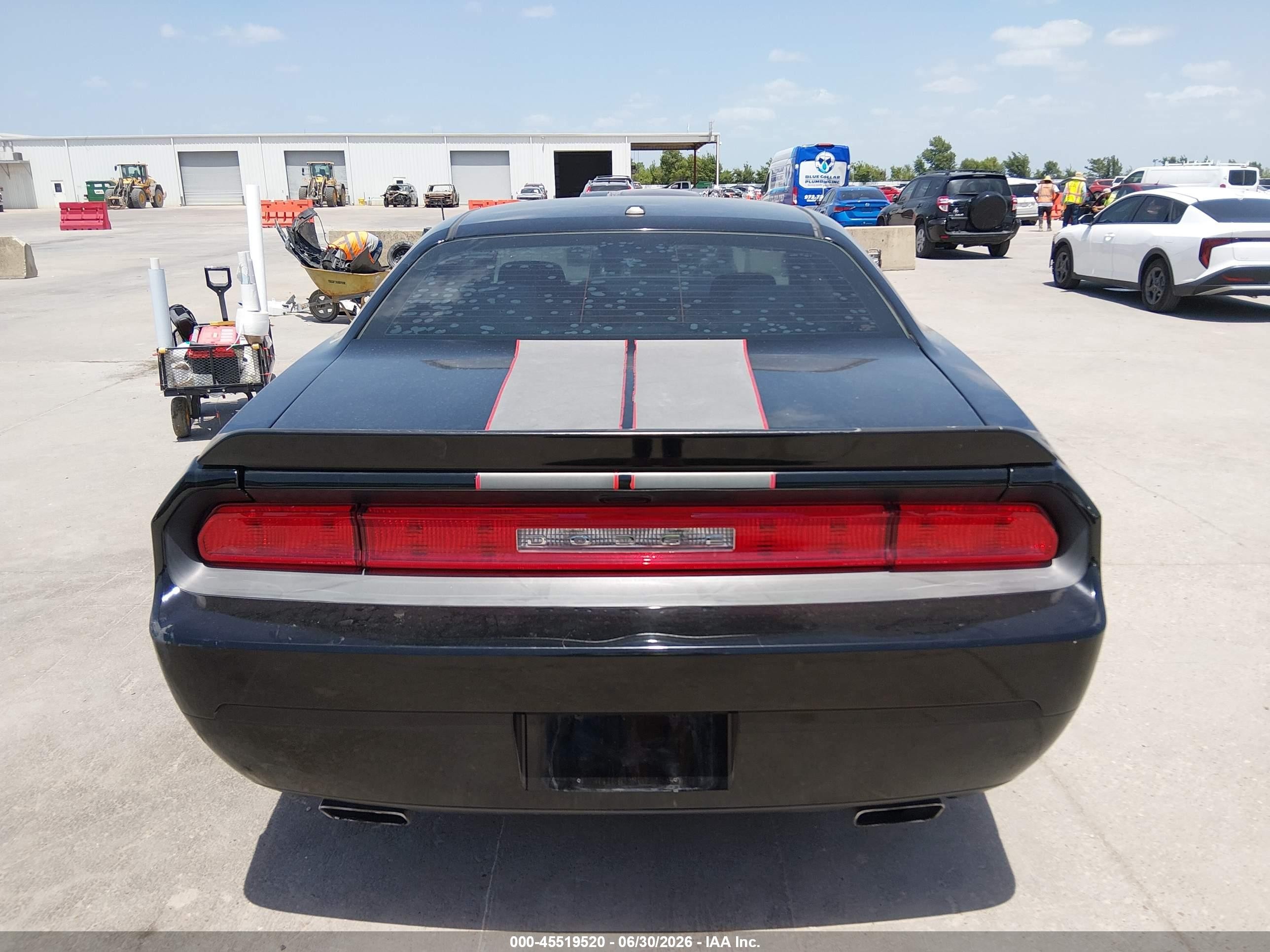 2013 Dodge Challenger Sxt Black vin: 2C3CDYAG3DH684351