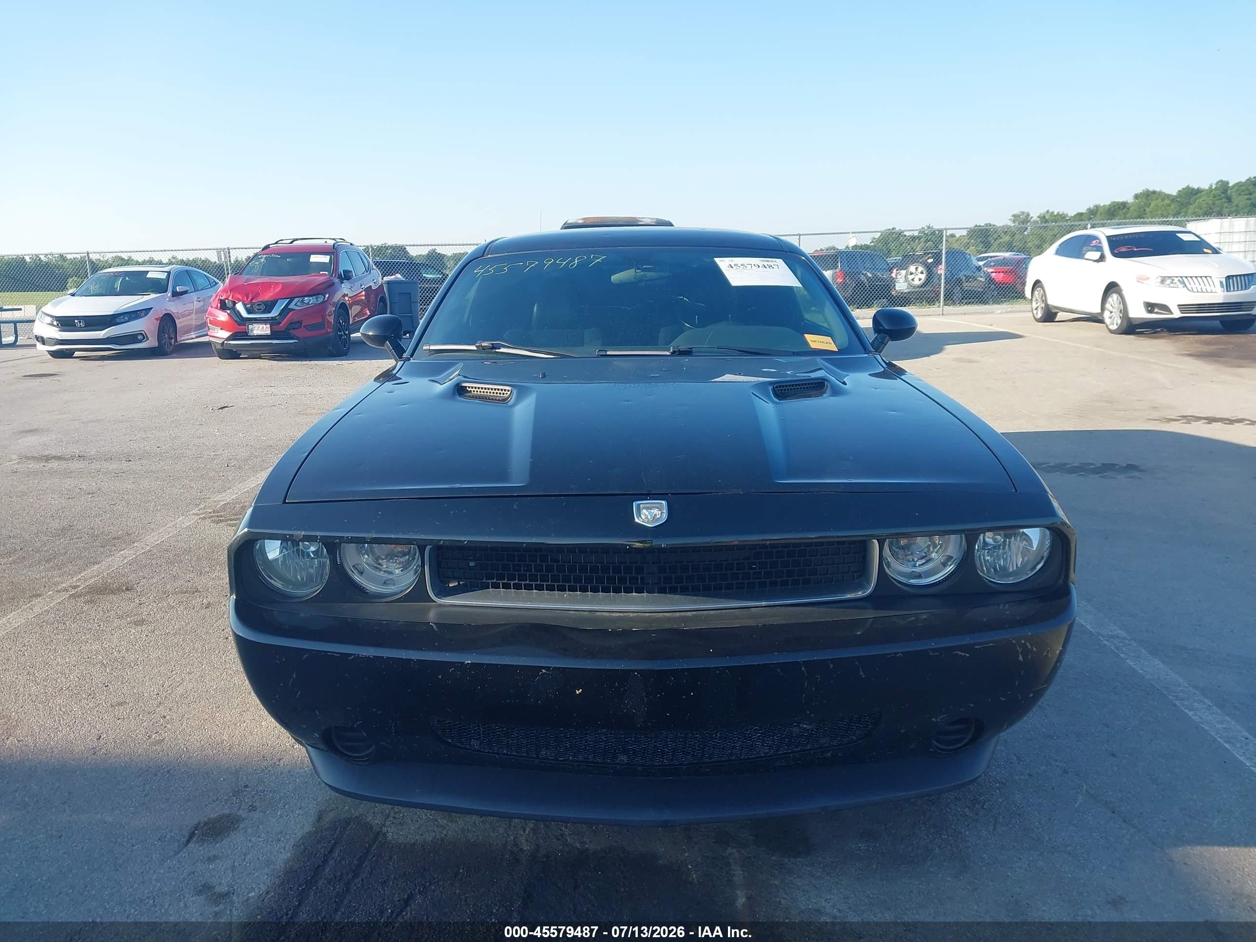2013 Dodge Challenger Sxt Black vin: 2C3CDYAG3DH692532