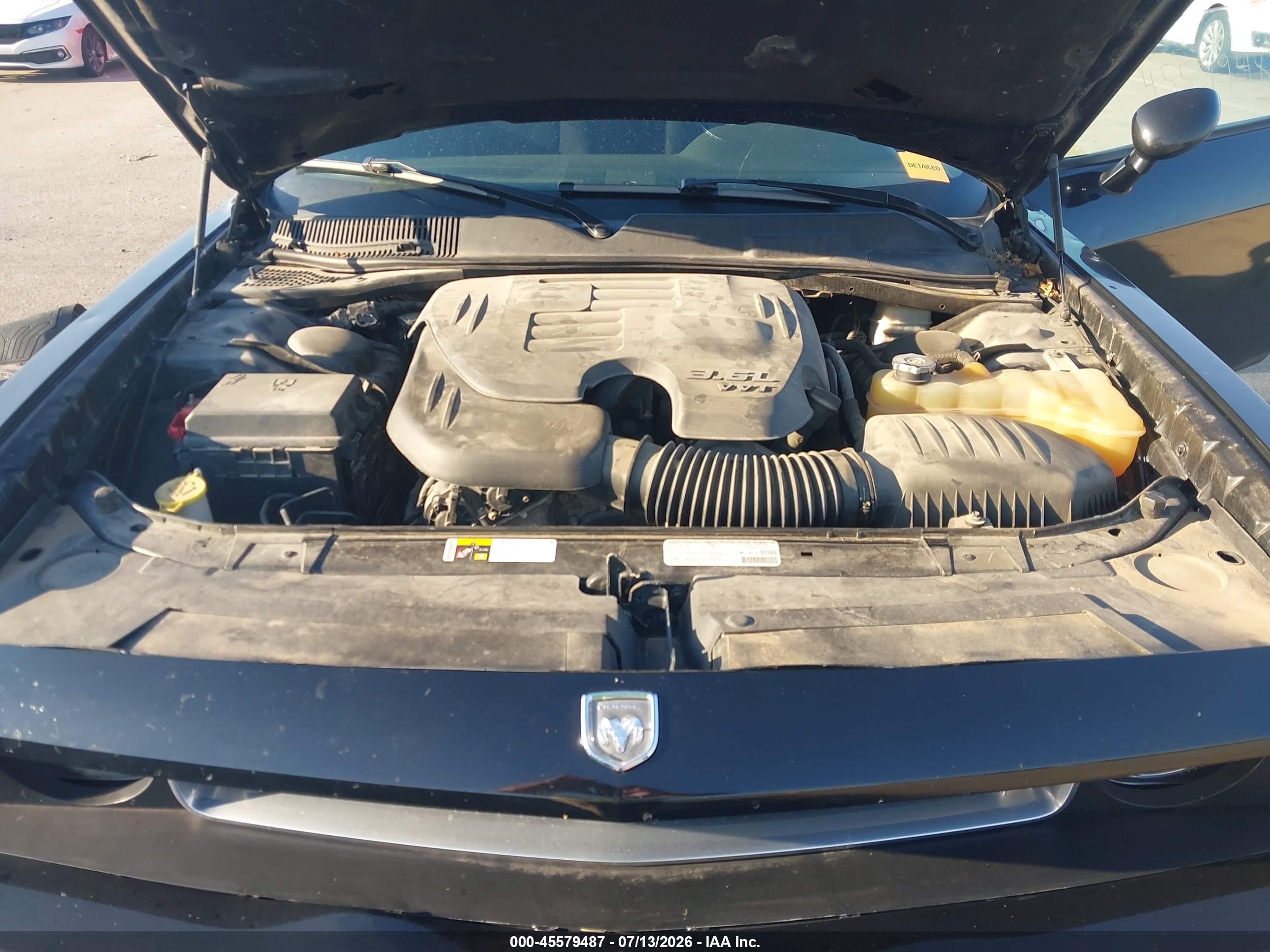 2013 Dodge Challenger Sxt Black vin: 2C3CDYAG3DH692532