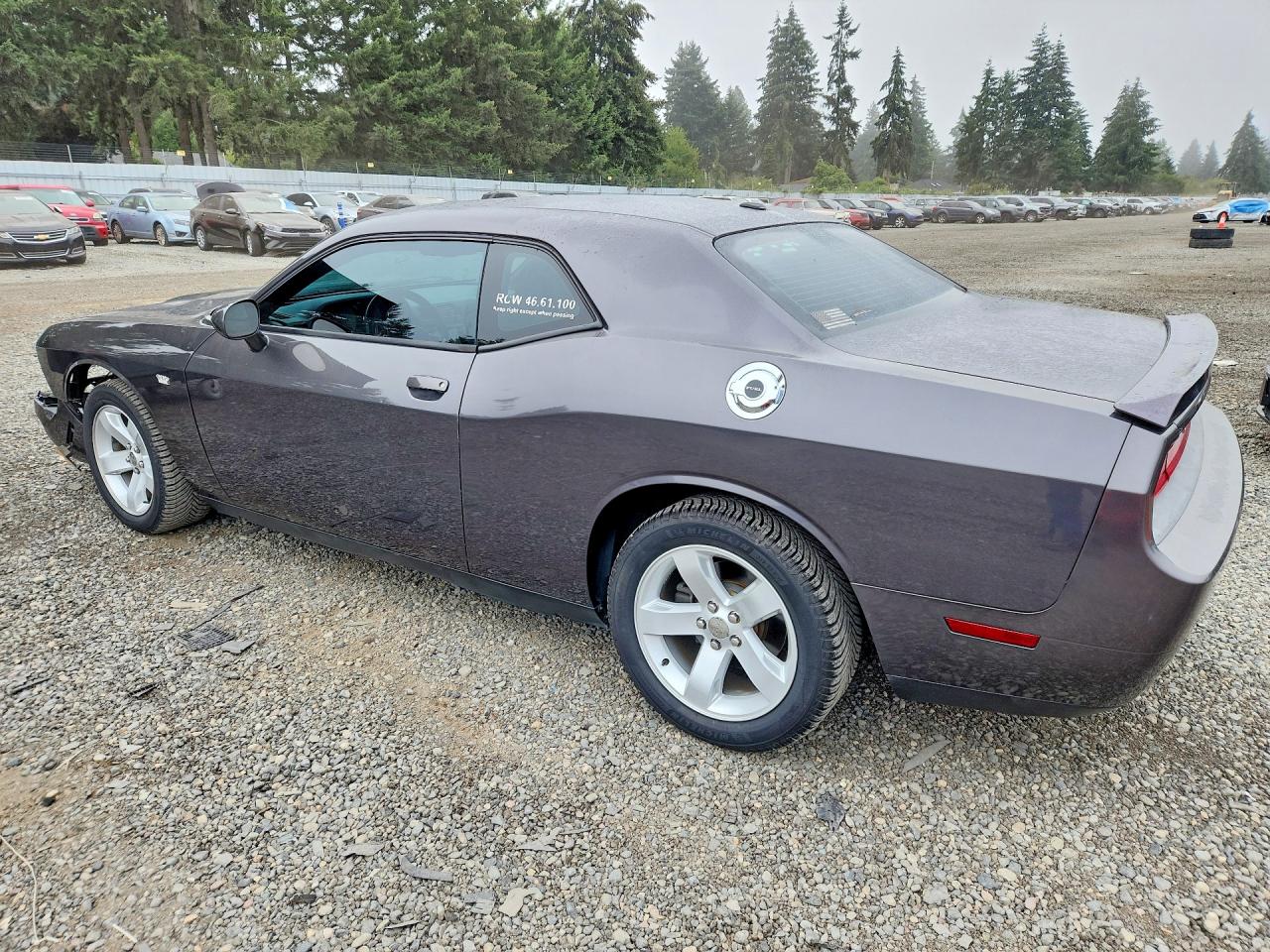 2013 Dodge Challenger Sxt Gray vin: 2C3CDYAG3DH723780
