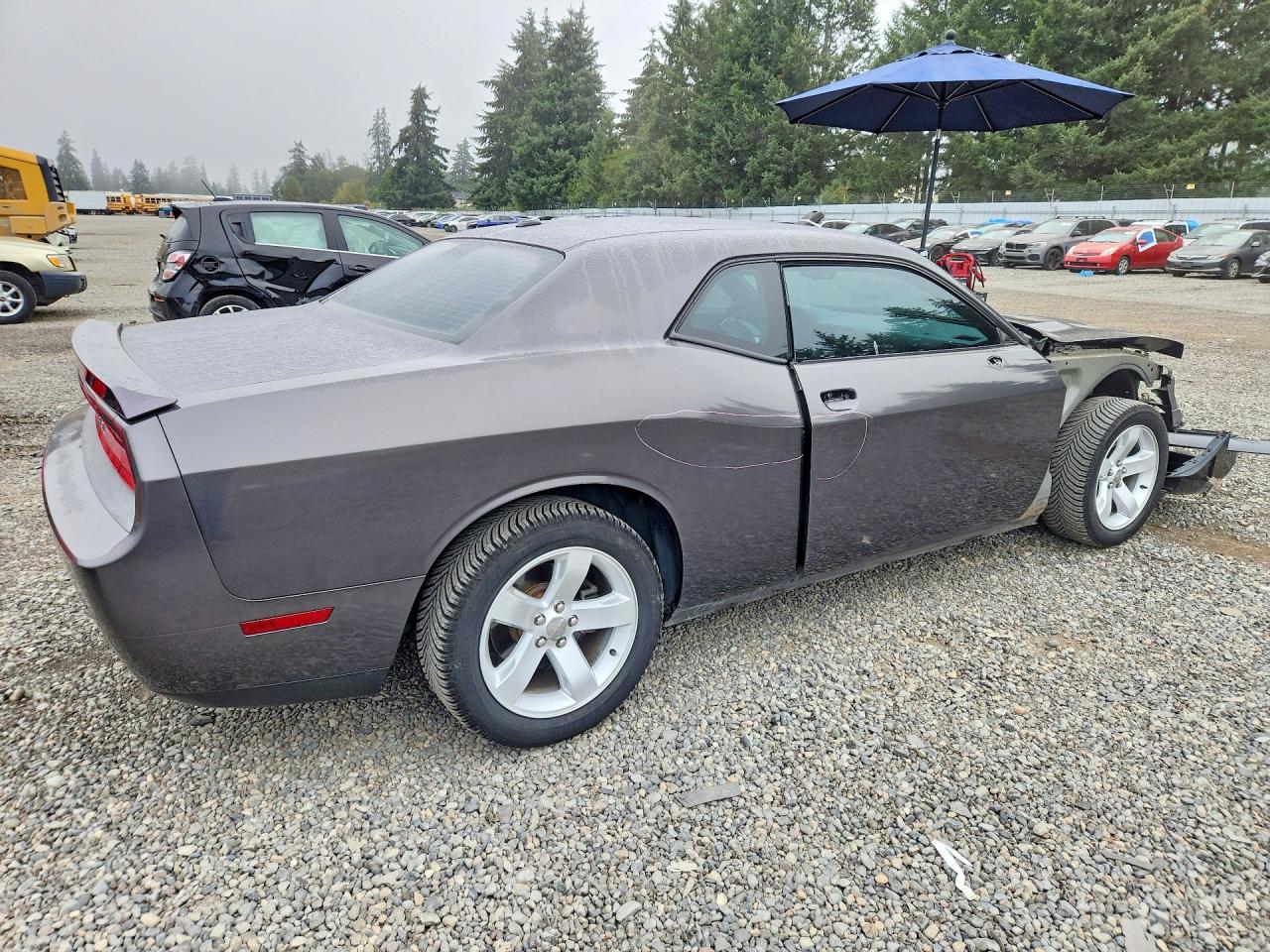 2013 Dodge Challenger Sxt Gray vin: 2C3CDYAG3DH723780