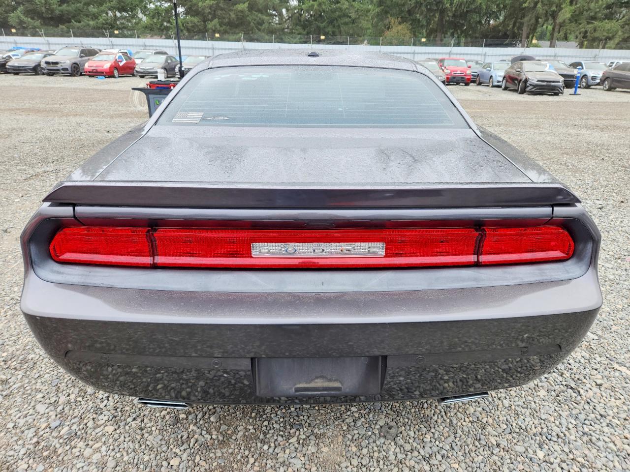 2013 Dodge Challenger Sxt Gray vin: 2C3CDYAG3DH723780