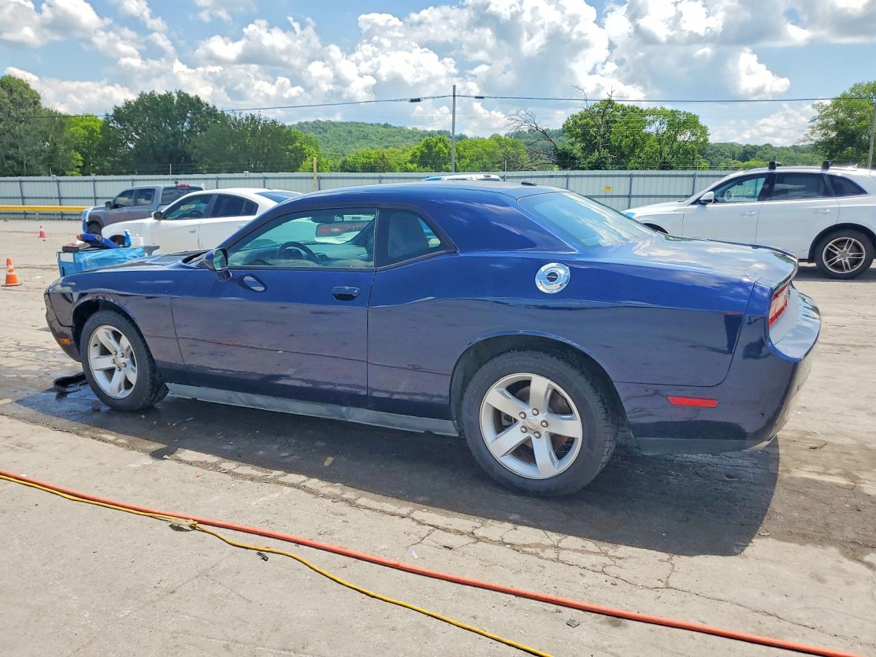 2013 Dodge Challenger Sxt Blue vin: 2C3CDYAG3DH734200