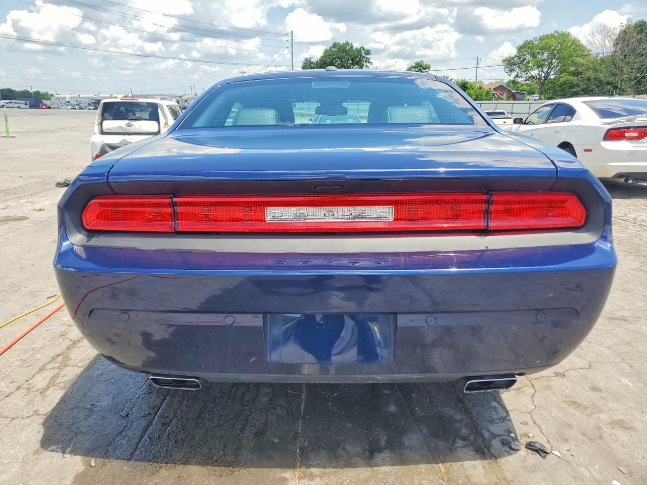 2013 Dodge Challenger Sxt Blue vin: 2C3CDYAG3DH734200