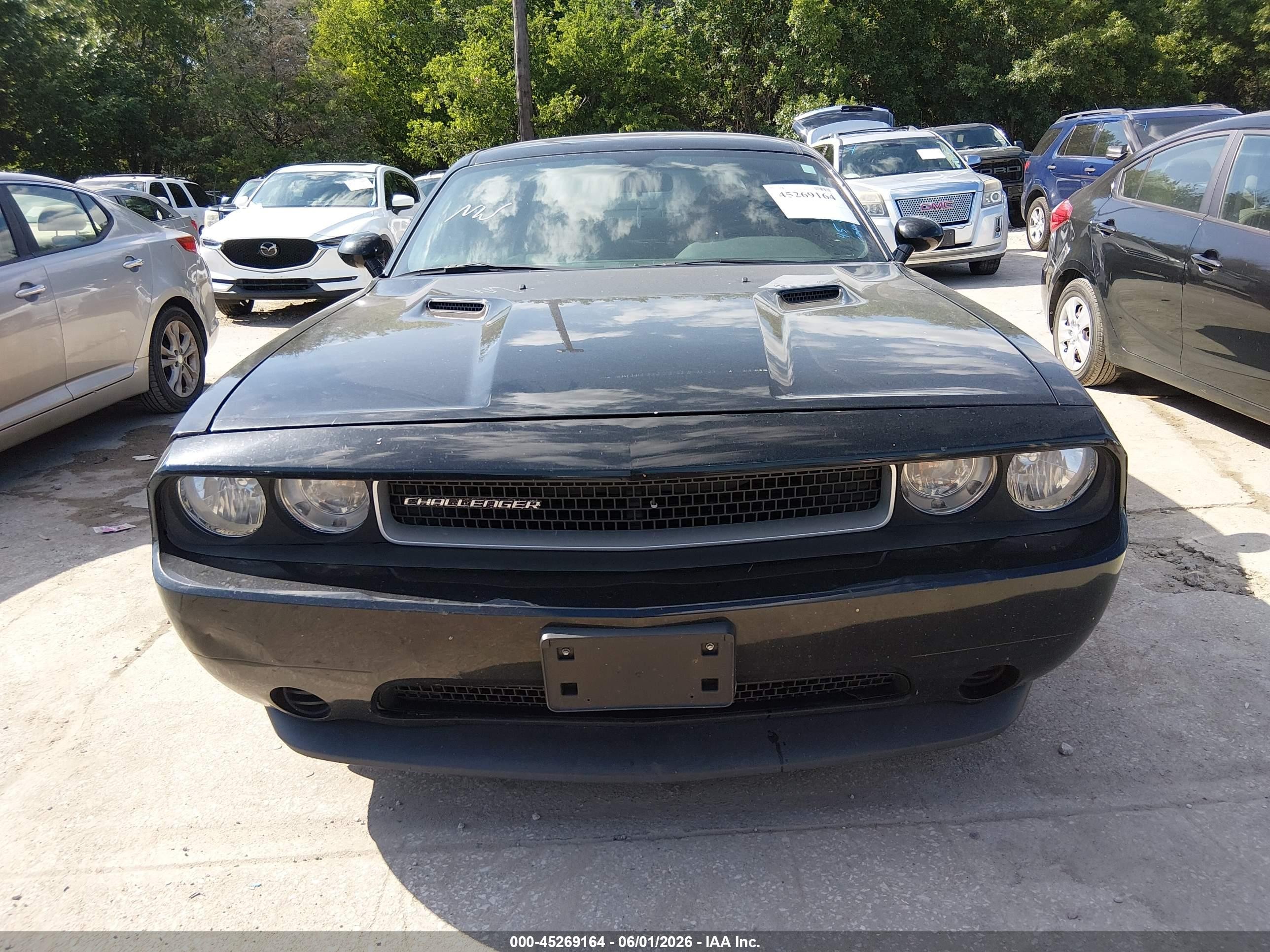 2014 Dodge Challenger Sxt Black vin: 2C3CDYAG3EH110981