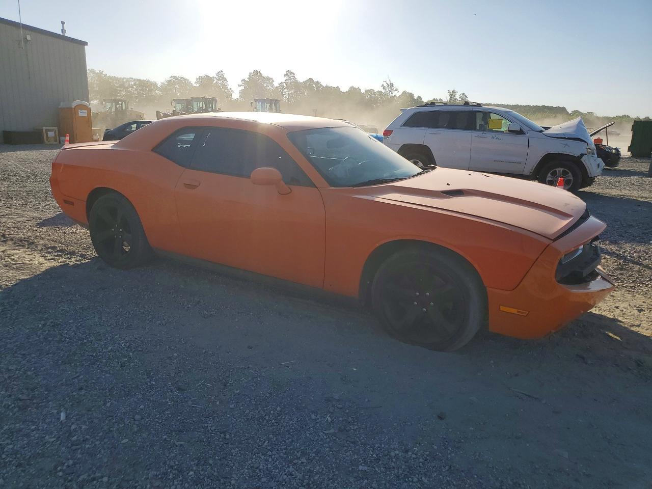 2014 Dodge Challenger Sxt Orange vin: 2C3CDYAG3EH139347