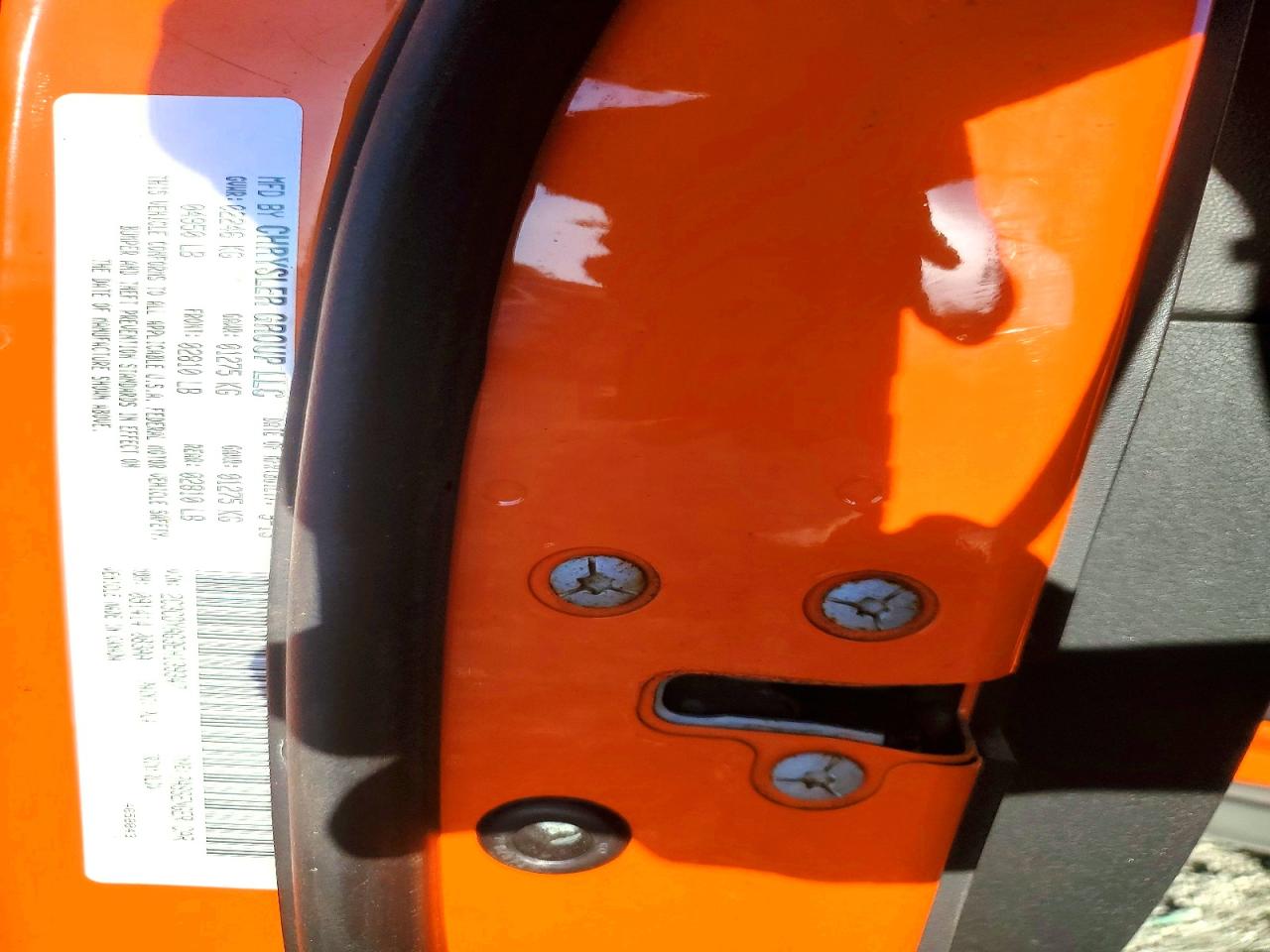 2014 Dodge Challenger Sxt Orange vin: 2C3CDYAG3EH139347