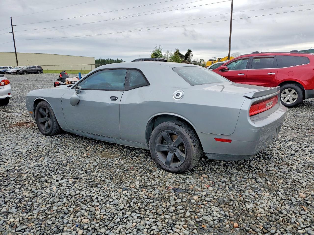 2014 Dodge Challenger Sxt Gray vin: 2C3CDYAG3EH176477