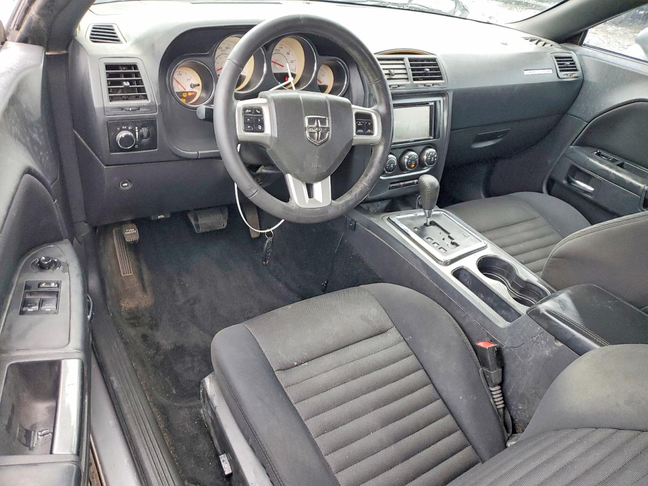 2014 Dodge Challenger Sxt Gray vin: 2C3CDYAG3EH176477