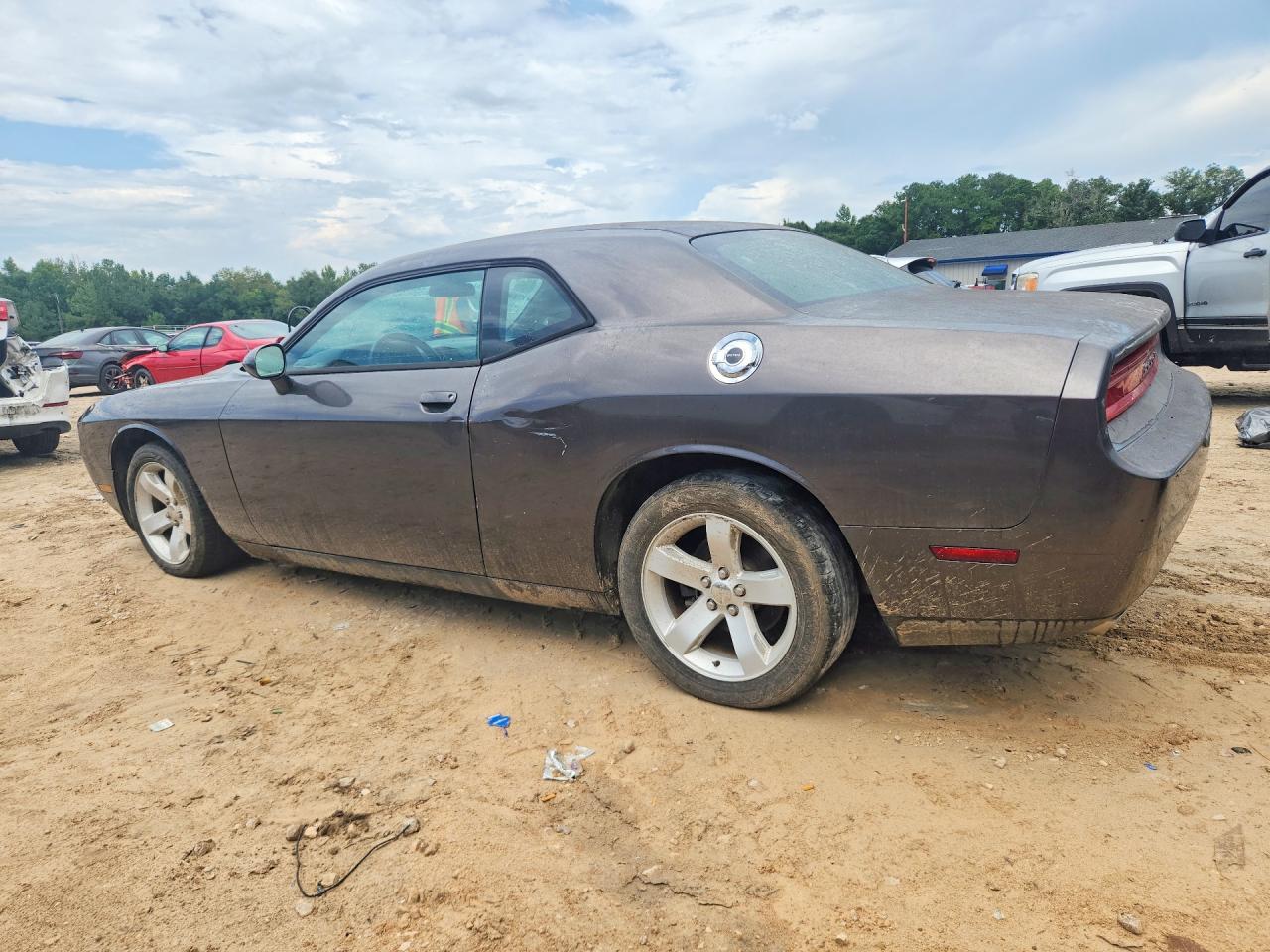 2014 Dodge Challenger Sxt Gray vin: 2C3CDYAG3EH195224
