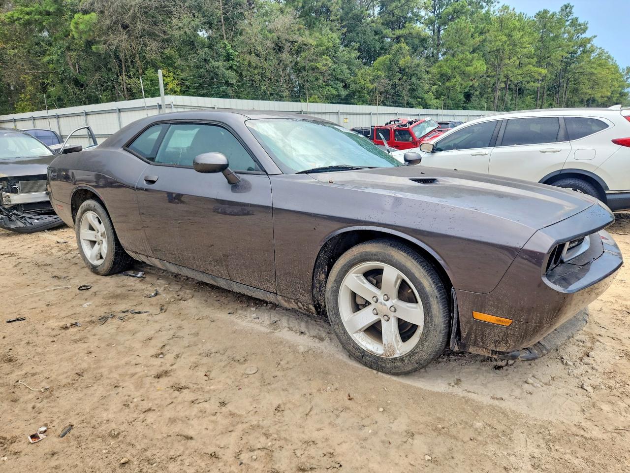 2014 Dodge Challenger Sxt Gray vin: 2C3CDYAG3EH195224