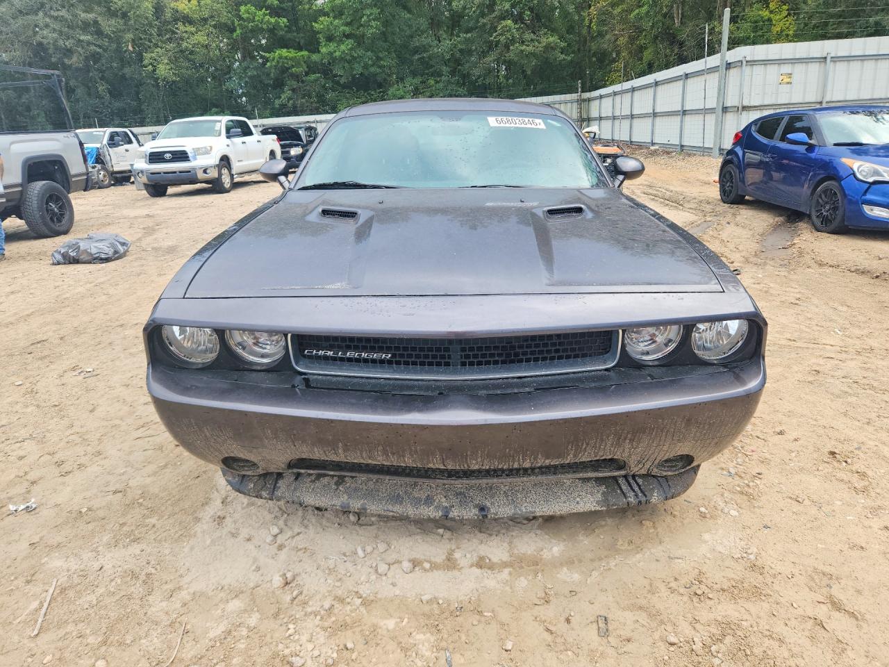 2014 Dodge Challenger Sxt Gray vin: 2C3CDYAG3EH195224