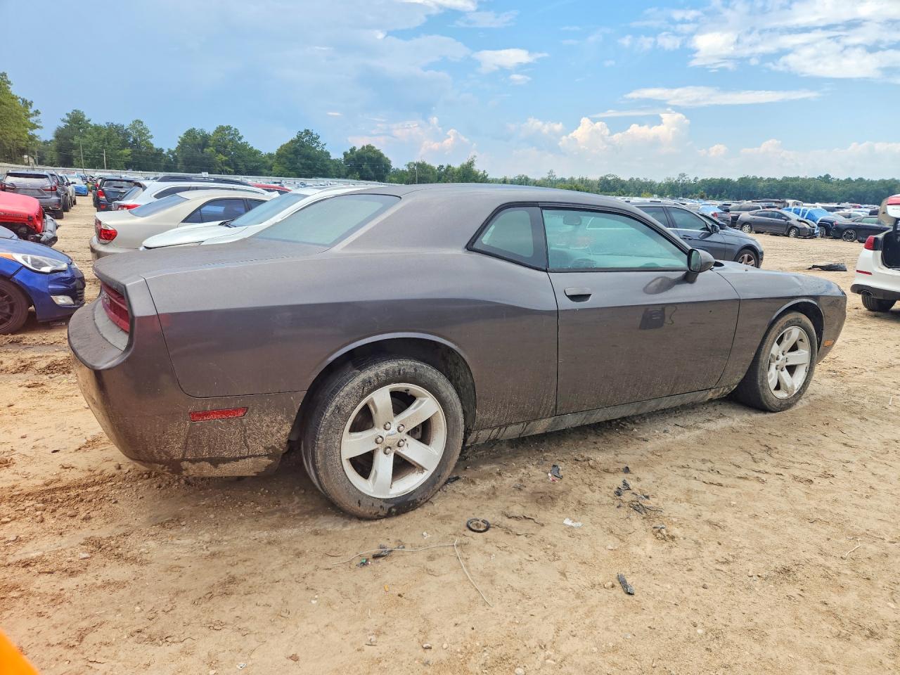 2014 Dodge Challenger Sxt Gray vin: 2C3CDYAG3EH195224