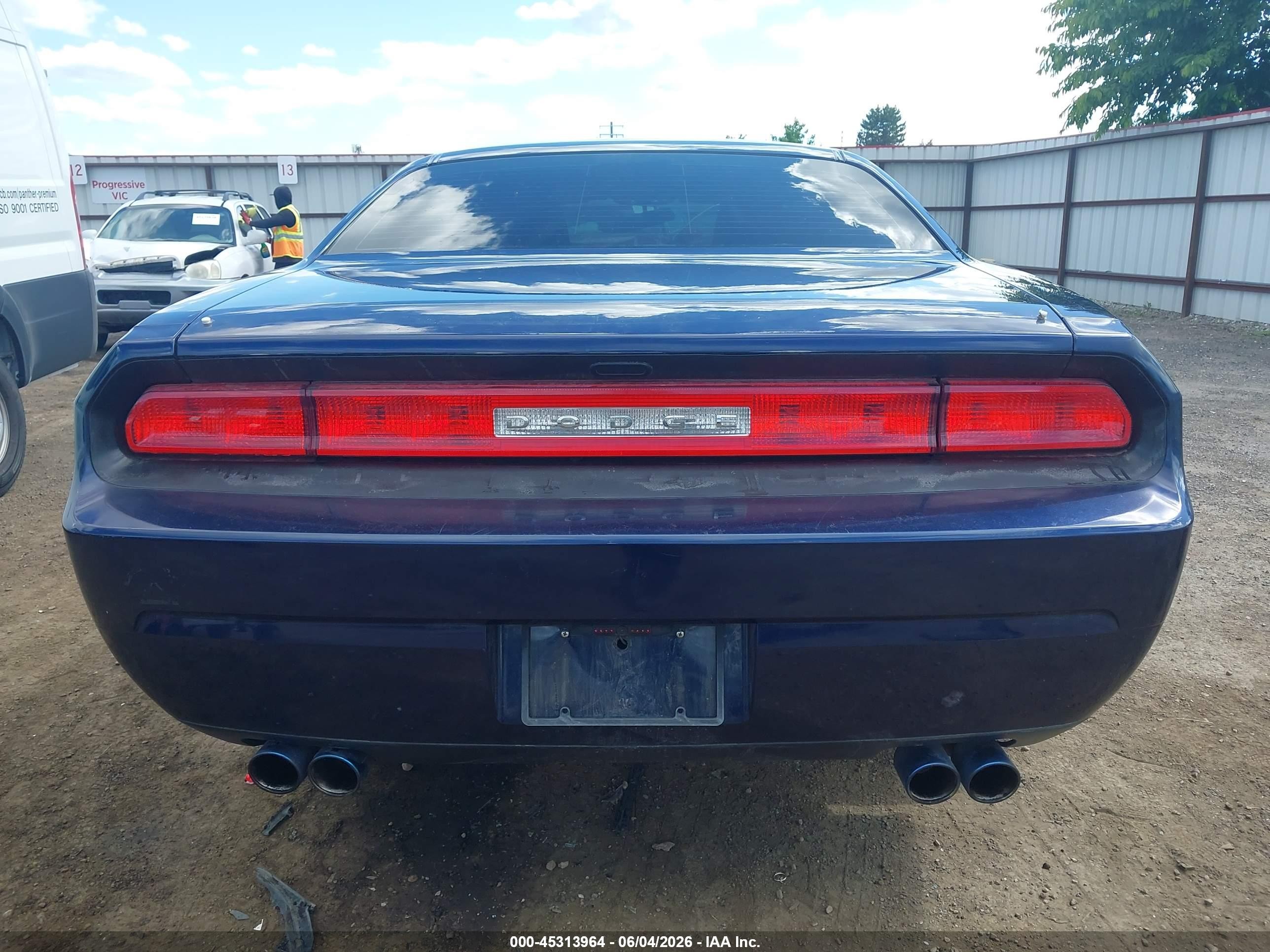 2014 Dodge Challenger Sxt Dark Blue vin: 2C3CDYAG3EH208604
