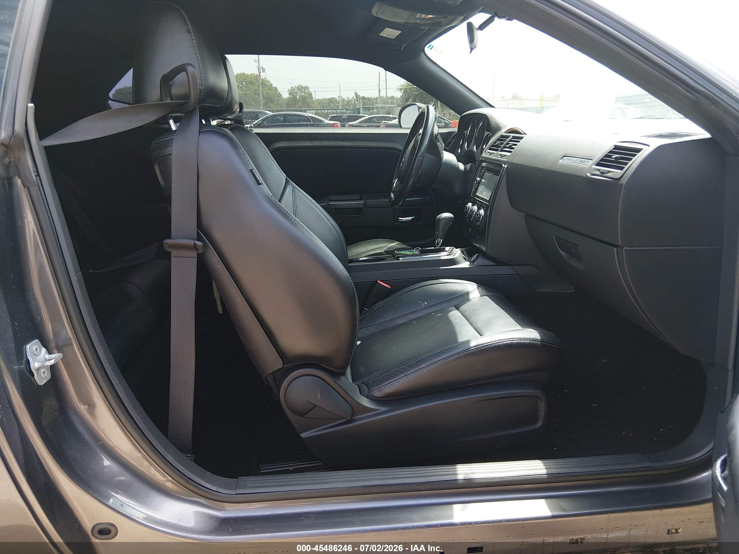 2014 Dodge Challenger Sxt Gray vin: 2C3CDYAG3EH224690