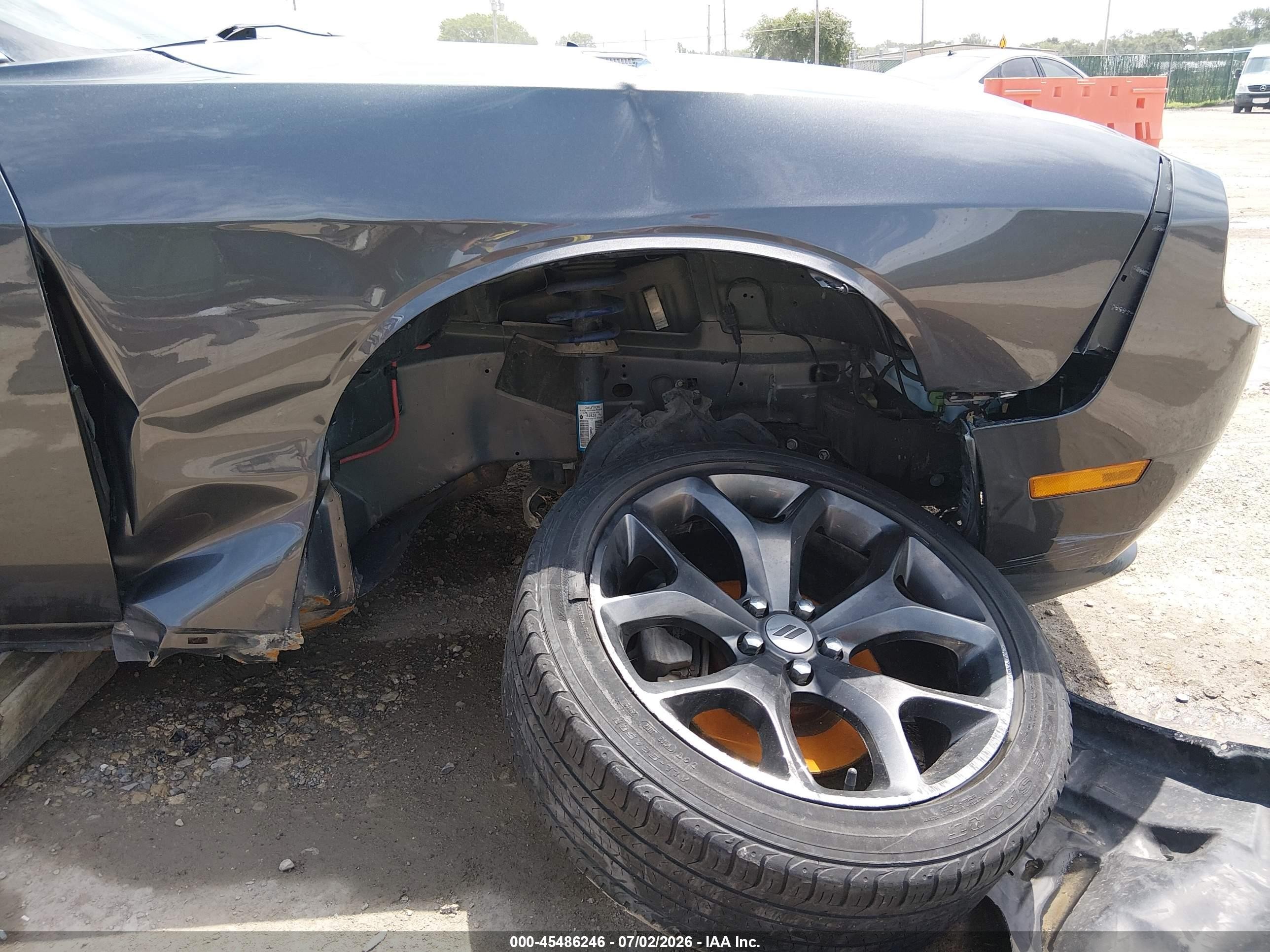 2014 Dodge Challenger Sxt Gray vin: 2C3CDYAG3EH224690