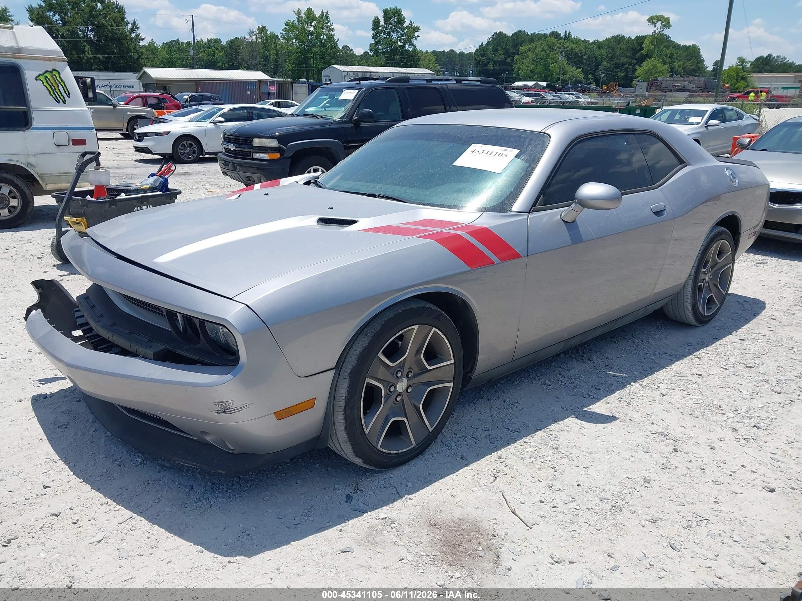 2014 Dodge Challenger Sxt Plus Silver vin: 2C3CDYAG3EH225631