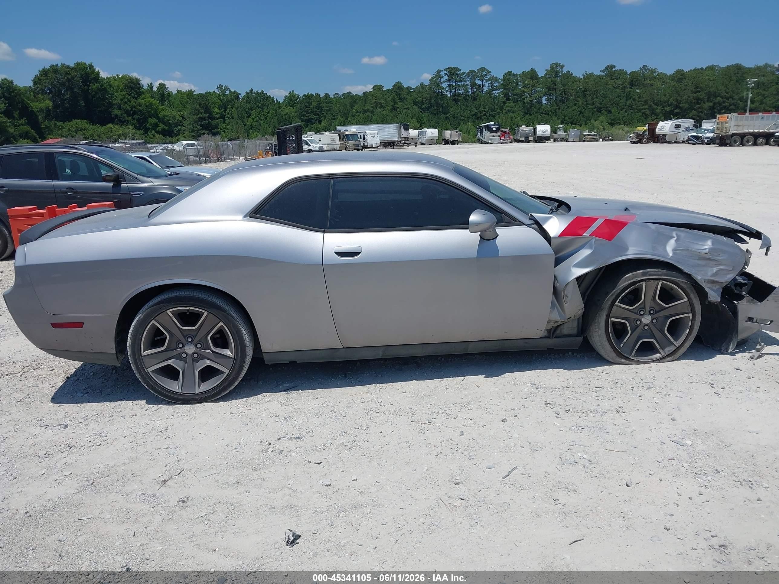 2014 Dodge Challenger Sxt Plus Silver vin: 2C3CDYAG3EH225631