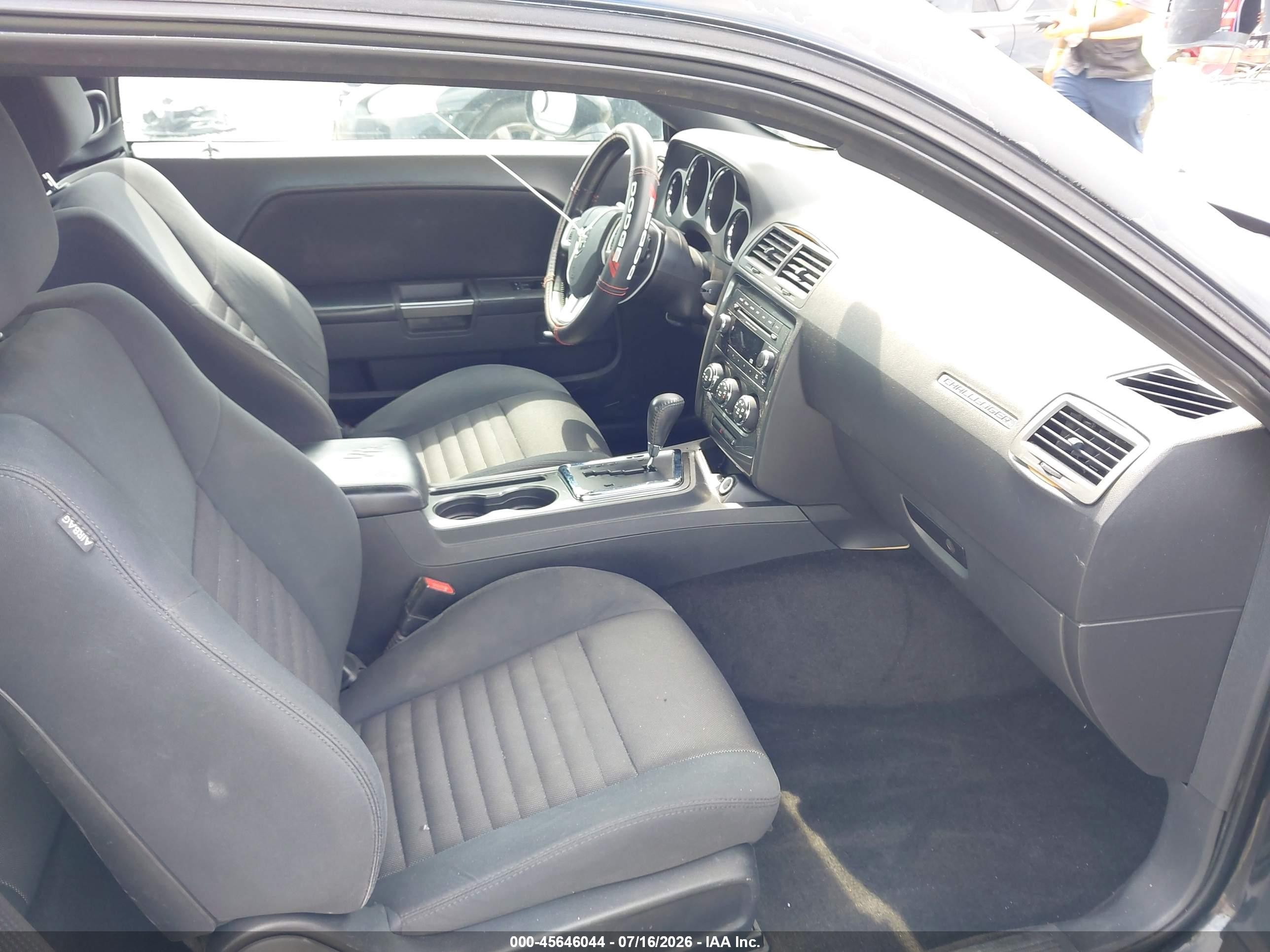 2014 Dodge Challenger Sxt Черный vin: 2C3CDYAG3EH233969