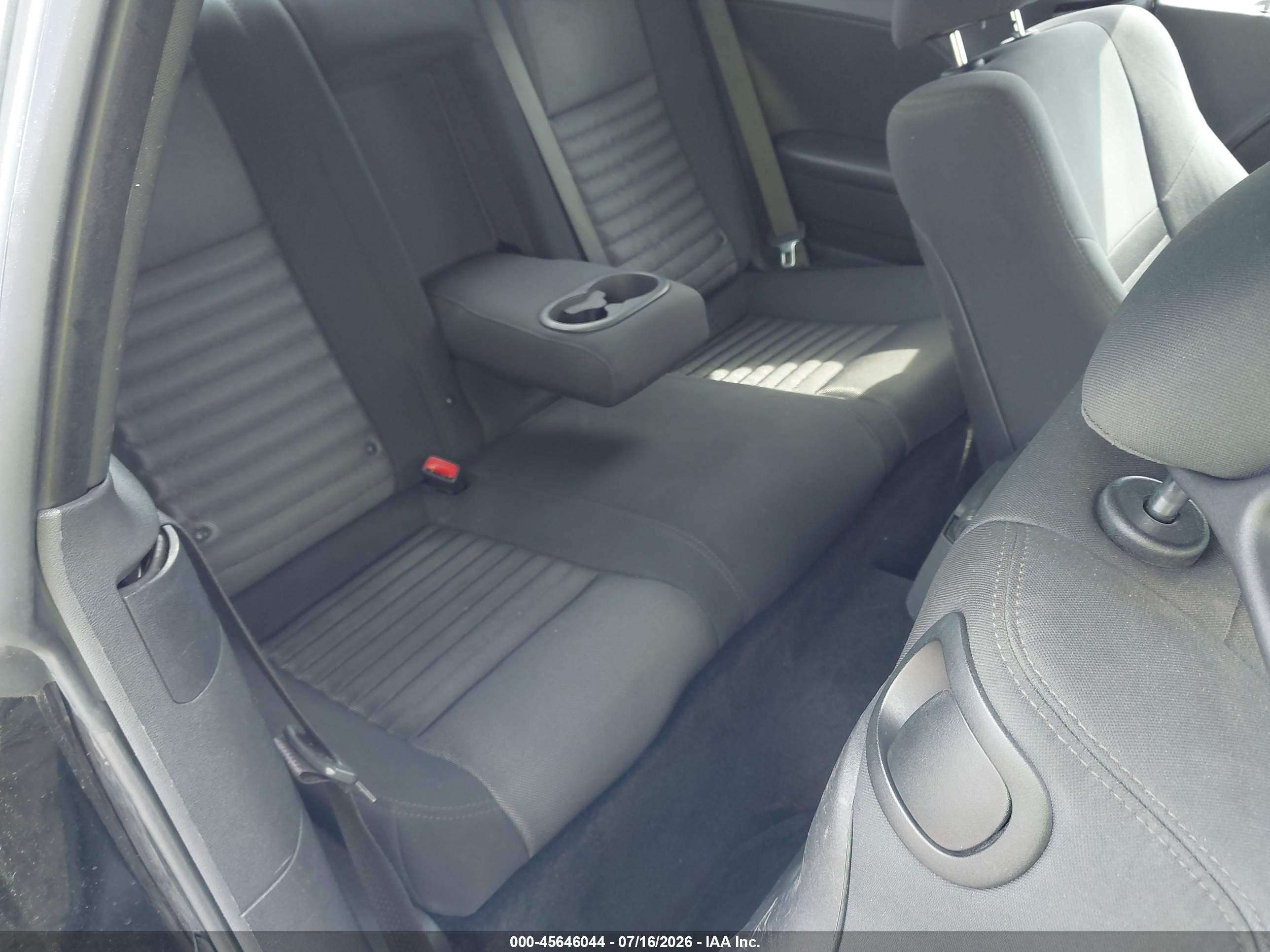 2014 Dodge Challenger Sxt Черный vin: 2C3CDYAG3EH233969