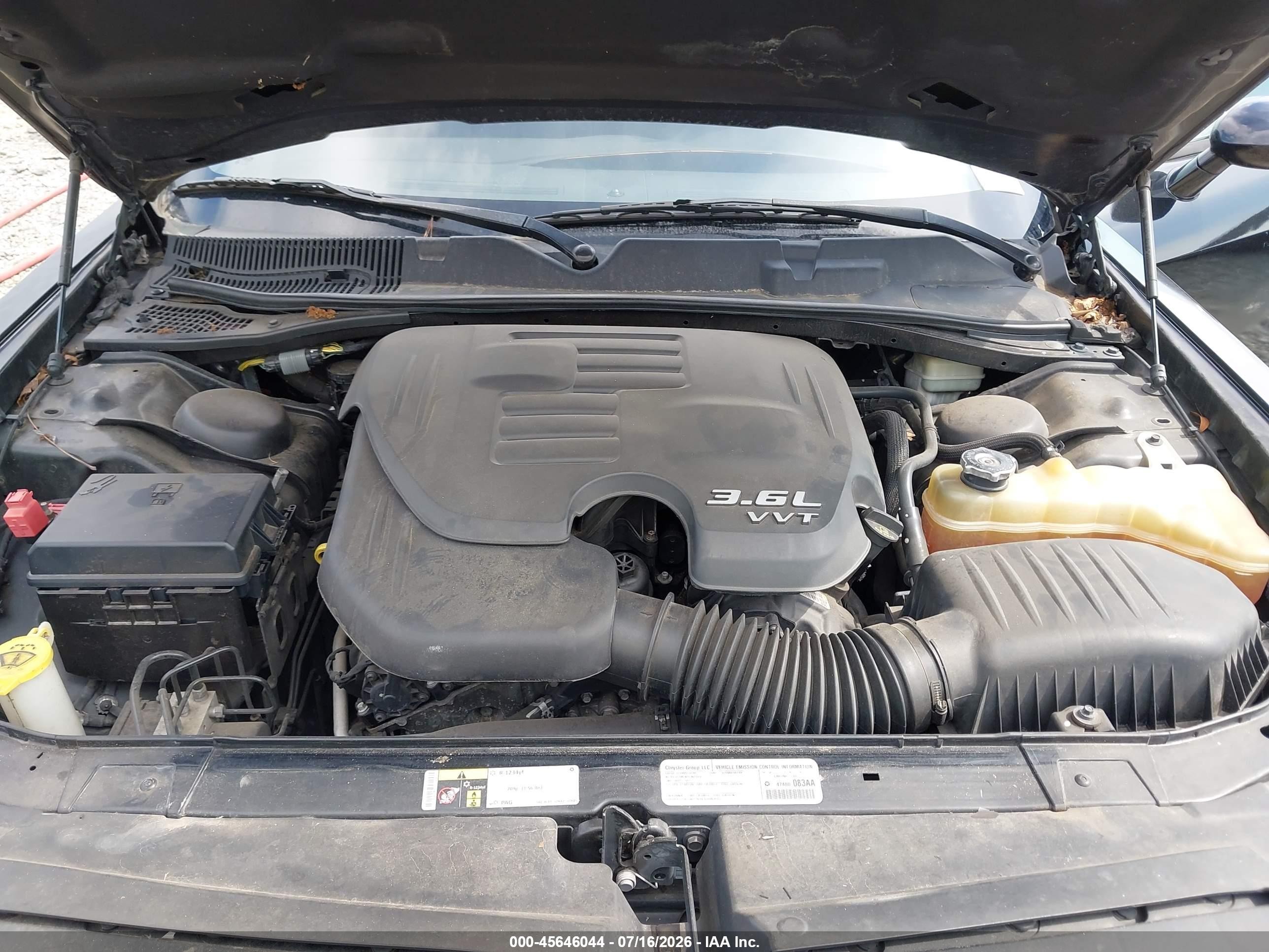 2014 Dodge Challenger Sxt Черный vin: 2C3CDYAG3EH233969