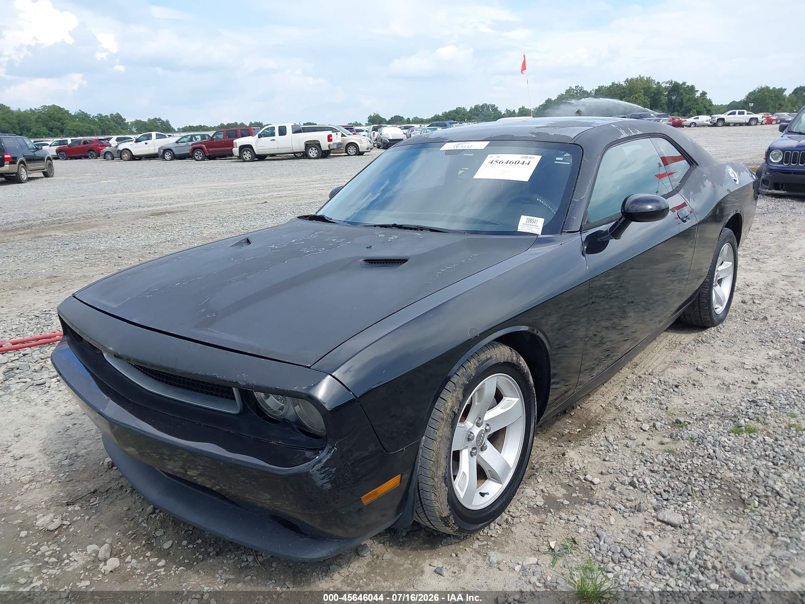2014 Dodge Challenger Sxt Черный vin: 2C3CDYAG3EH233969