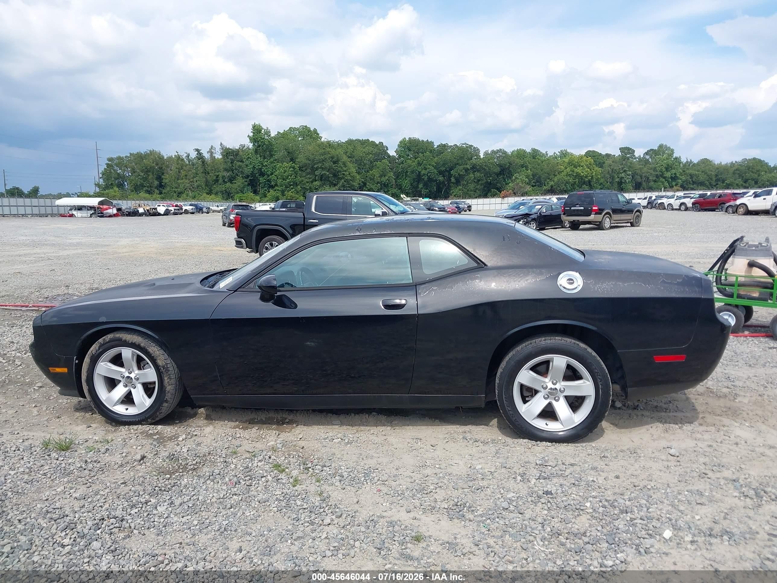 2014 Dodge Challenger Sxt Черный vin: 2C3CDYAG3EH233969