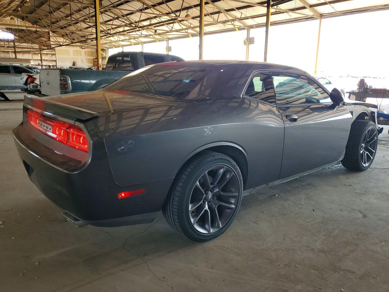 2014 Dodge Challenger Sxt Gray vin: 2C3CDYAG3EH294996