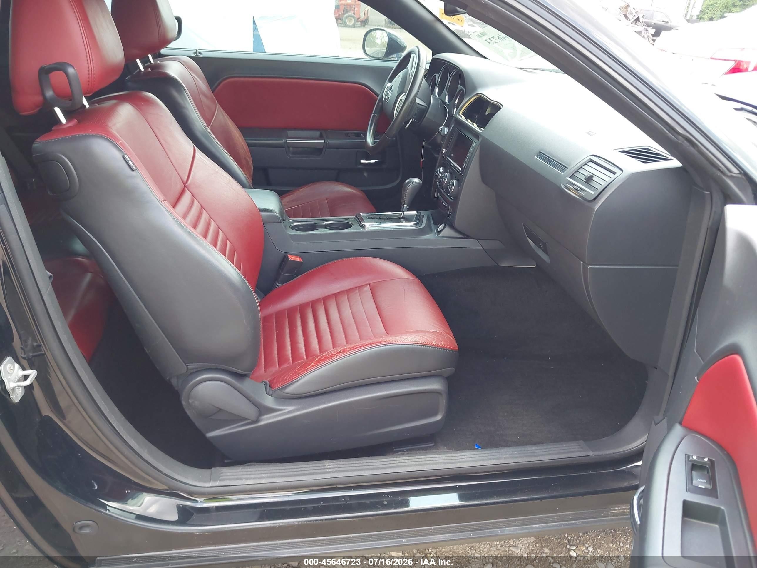 2014 Dodge Challenger Sxt Plus Black vin: 2C3CDYAG3EH299356
