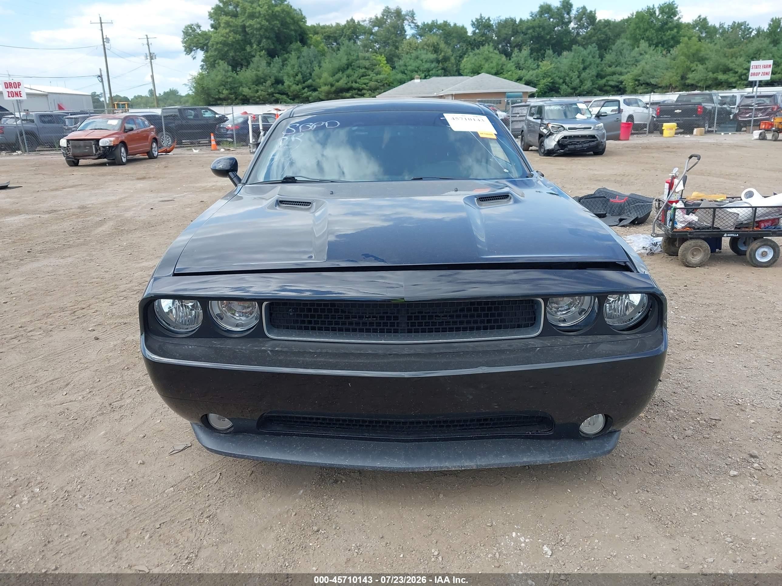 2014 Dodge Challenger Sxt Plus Black vin: 2C3CDYAG3EH311392