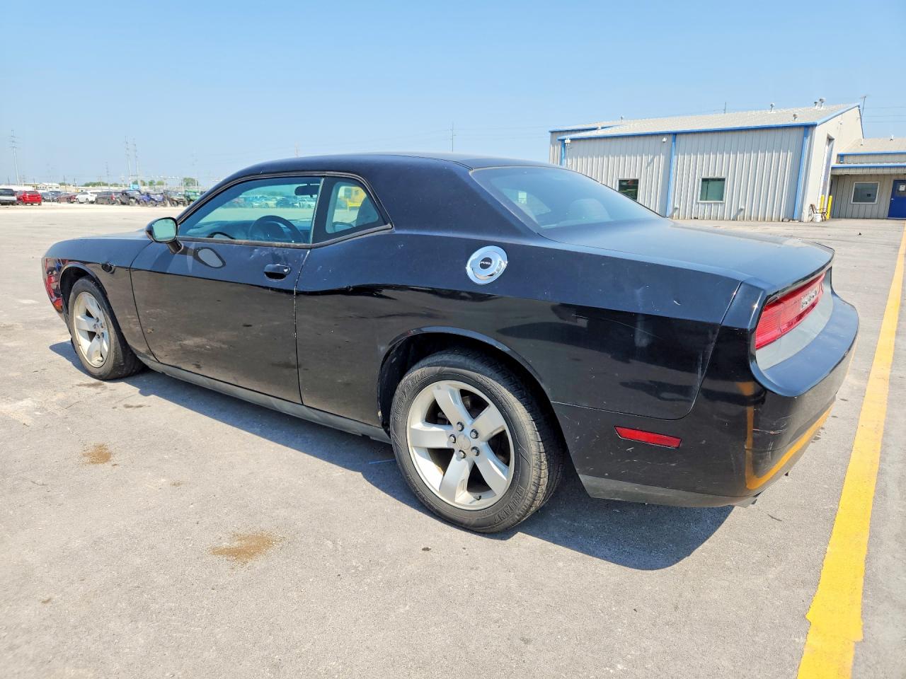 2014 Dodge Challenger Sxt Black vin: 2C3CDYAG3EH313191