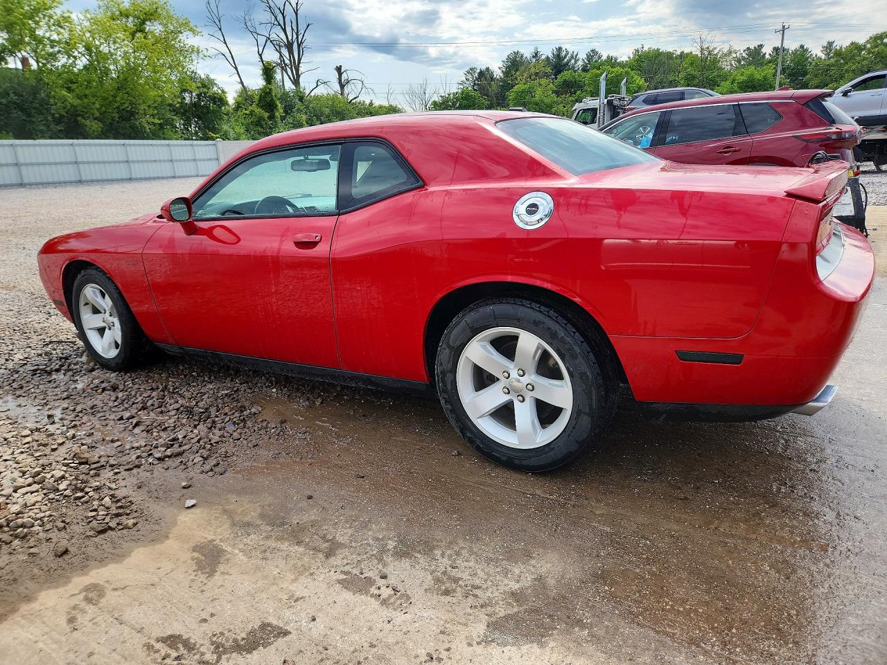 2012 Dodge Challenger Sxt Red vin: 2C3CDYAG4CH125065