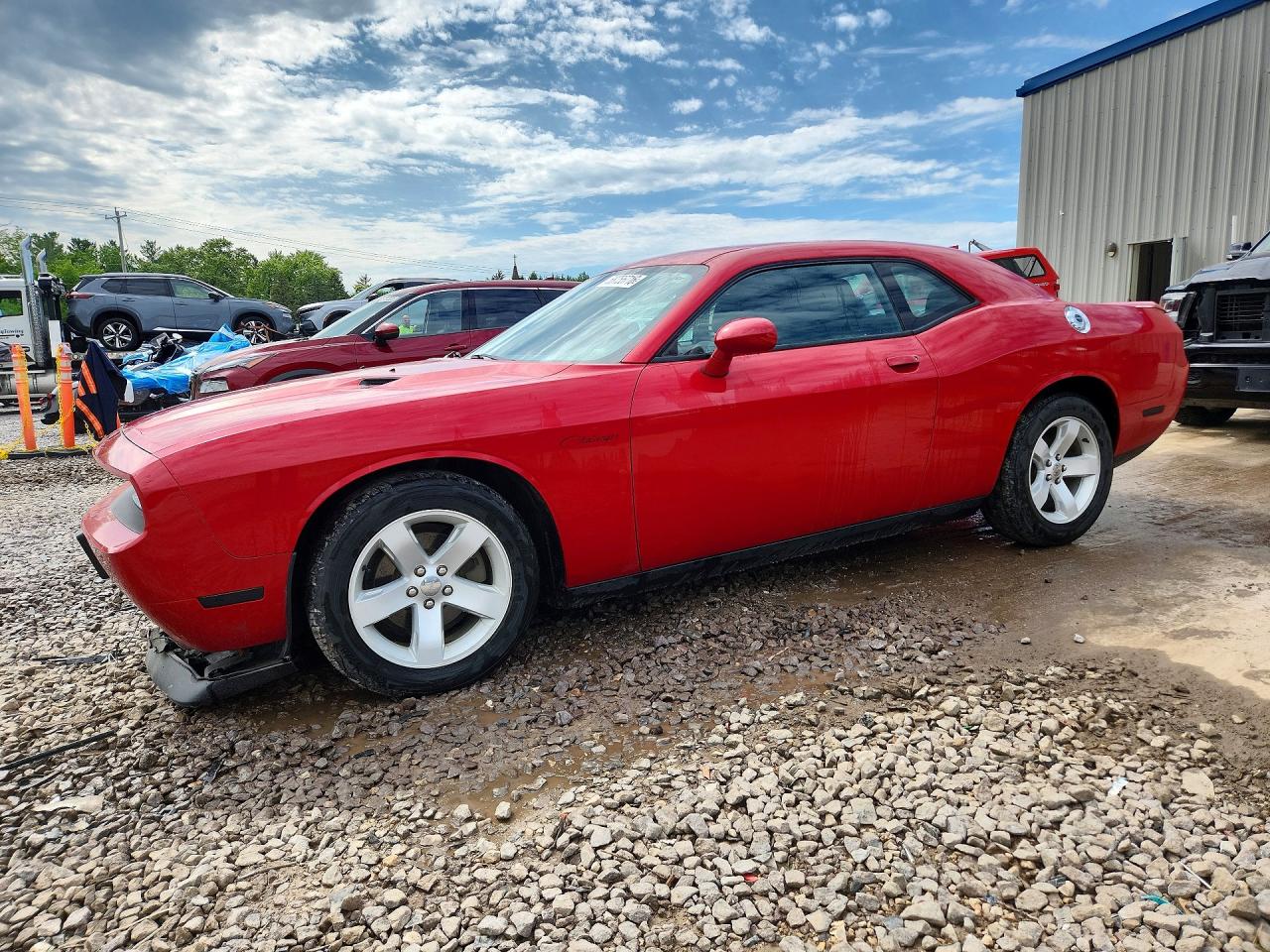 2012 Dodge Challenger Sxt Red vin: 2C3CDYAG4CH125065